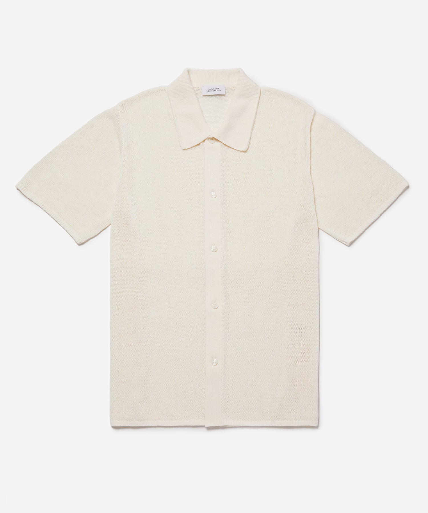 Kenneth Mesh Knit Shirt | Saturdays NYC