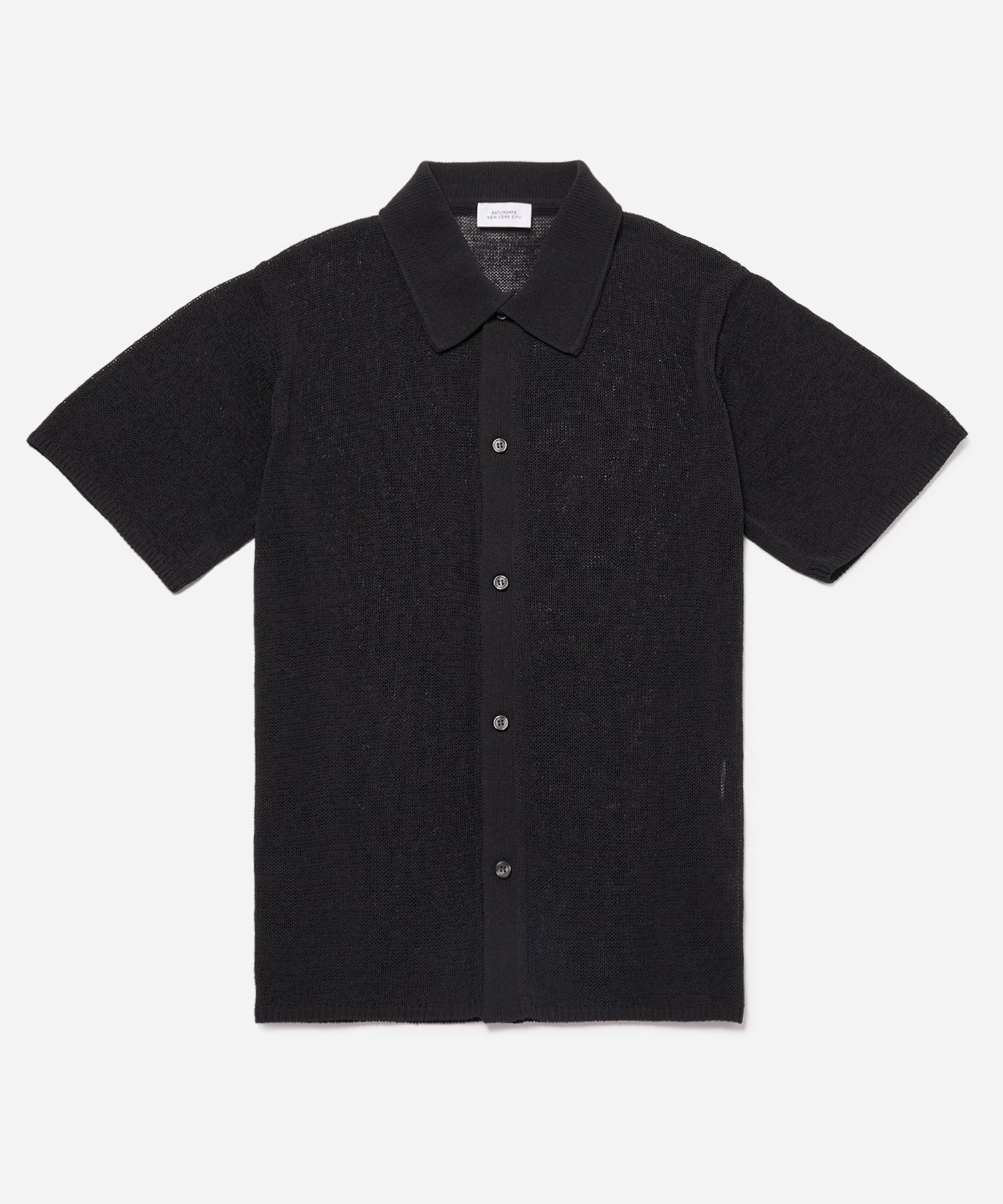 Kenneth Mesh Knit Shirt | Saturdays NYC