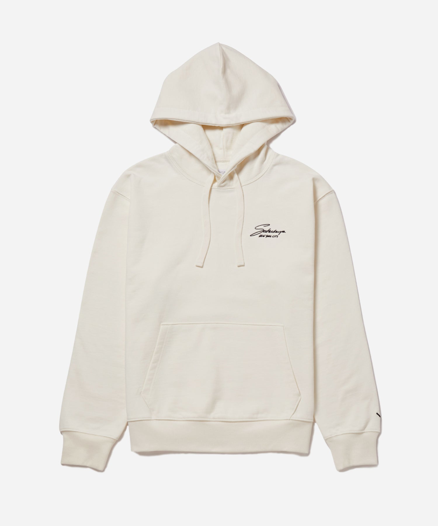 Saturdays NYC | Men's Ditch Signature Hoodie | Ivory | Size XXL