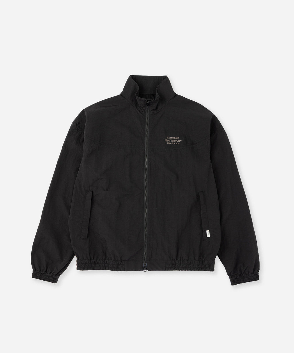 Saturdays NYC Everett International Training Jacket in Black
