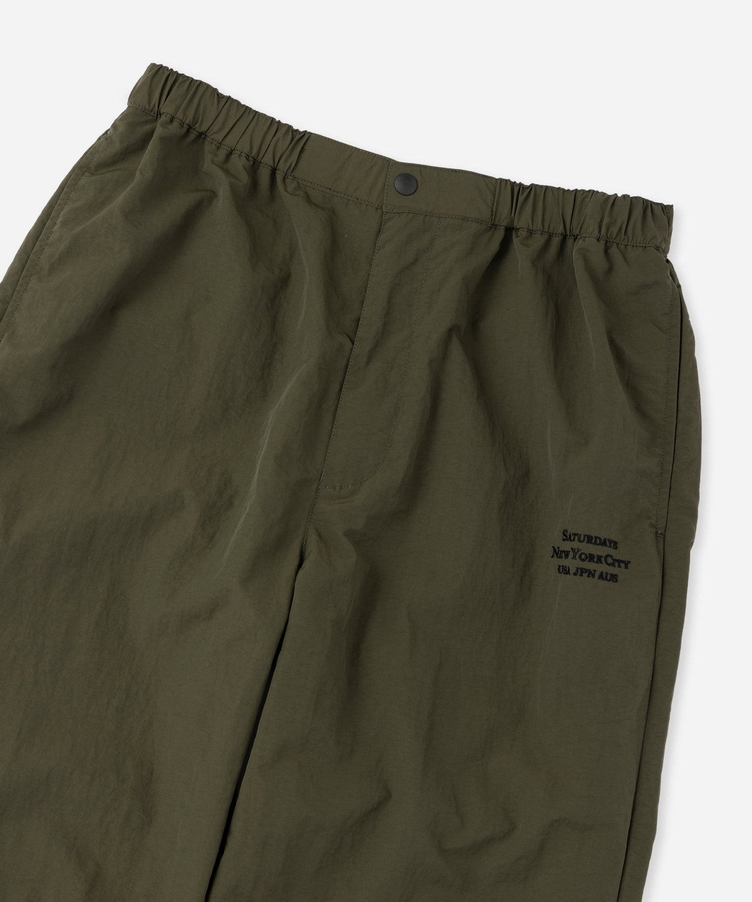 Saturdays NYC Gino International Training Pant in Olive Green
