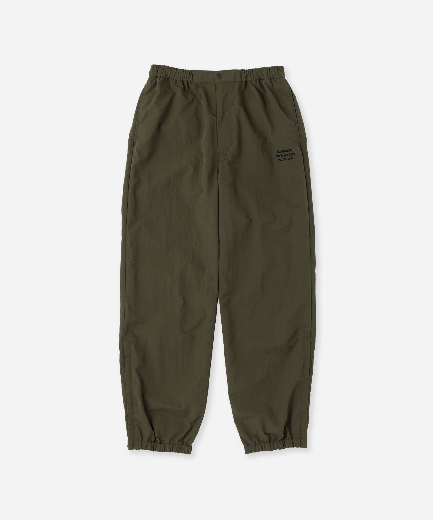 Saturdays NYC Gino International Training Pant in Olive Green