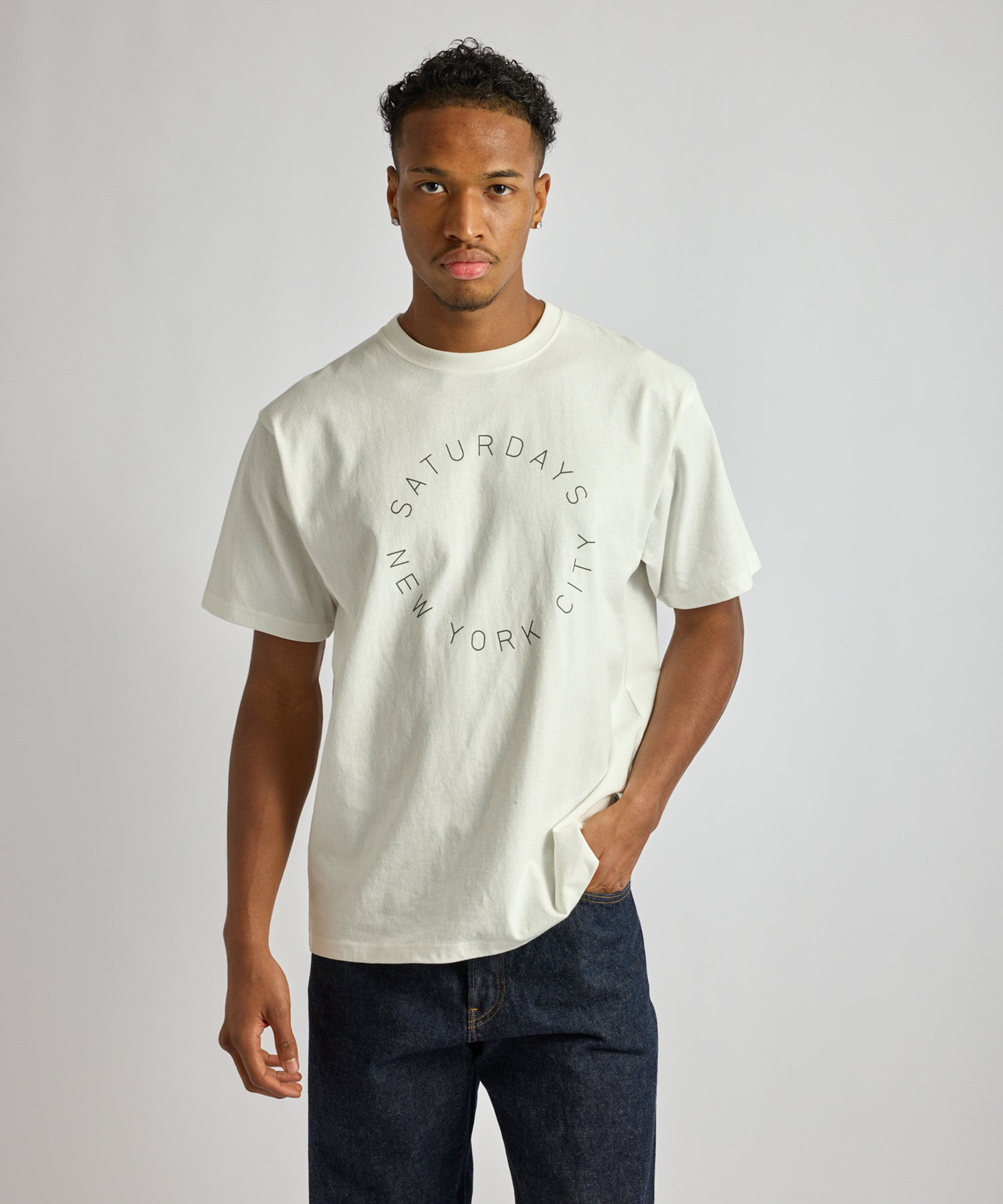 Circular Saturdays Logo Short Sleeve Tee
