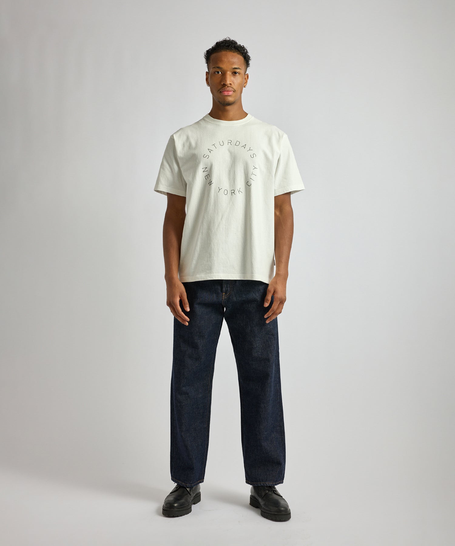 Circular Saturdays Logo Short Sleeve Tee