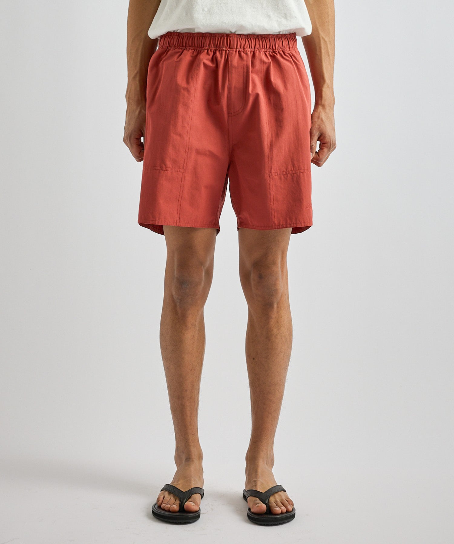 Saturdays NYC Talley Swim Short in Brick