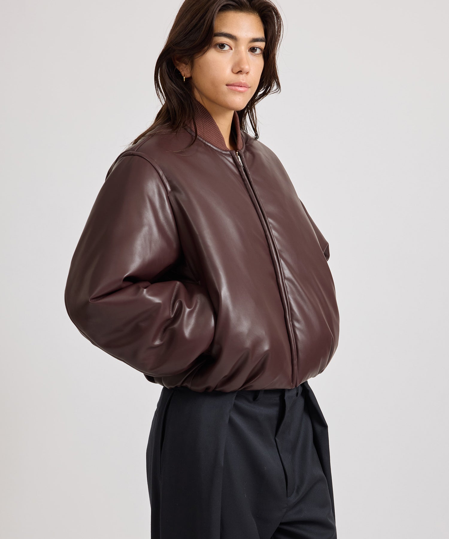 Dorothy Cropped Bomber Jacket