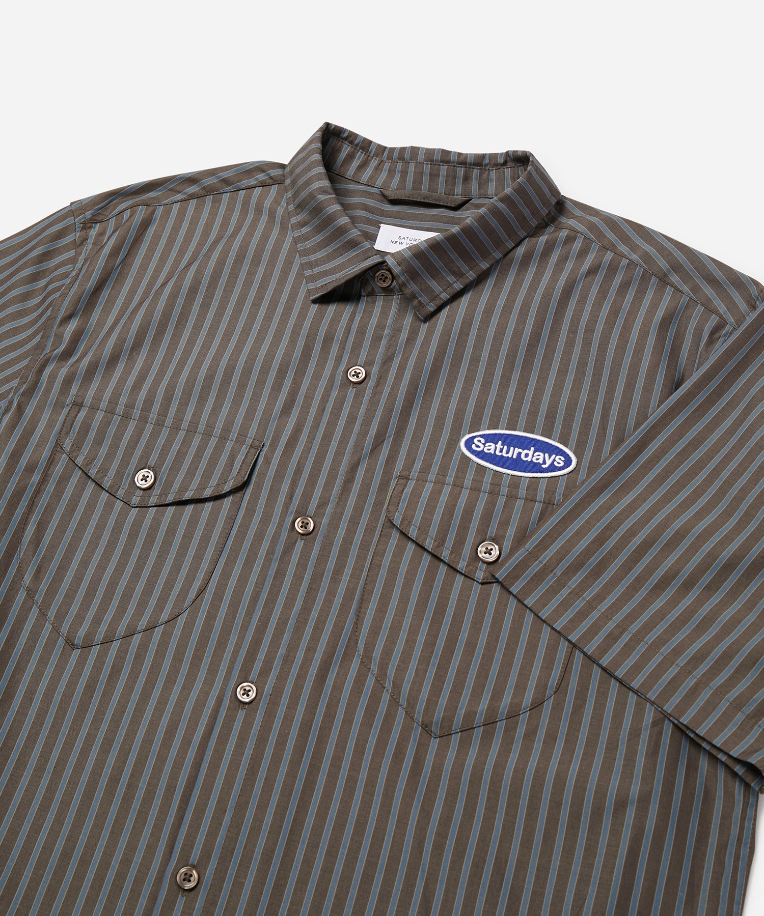 Bruce Striped Work Shirt | Saturdays NYC