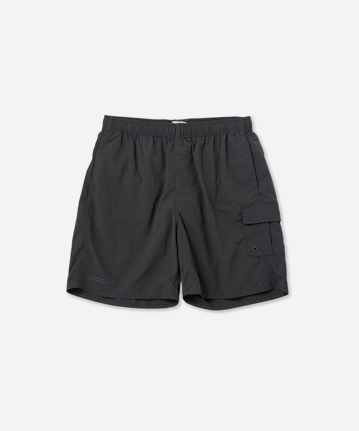 Saturdays NYC Danjo Cargo Swim Short in Charcoal