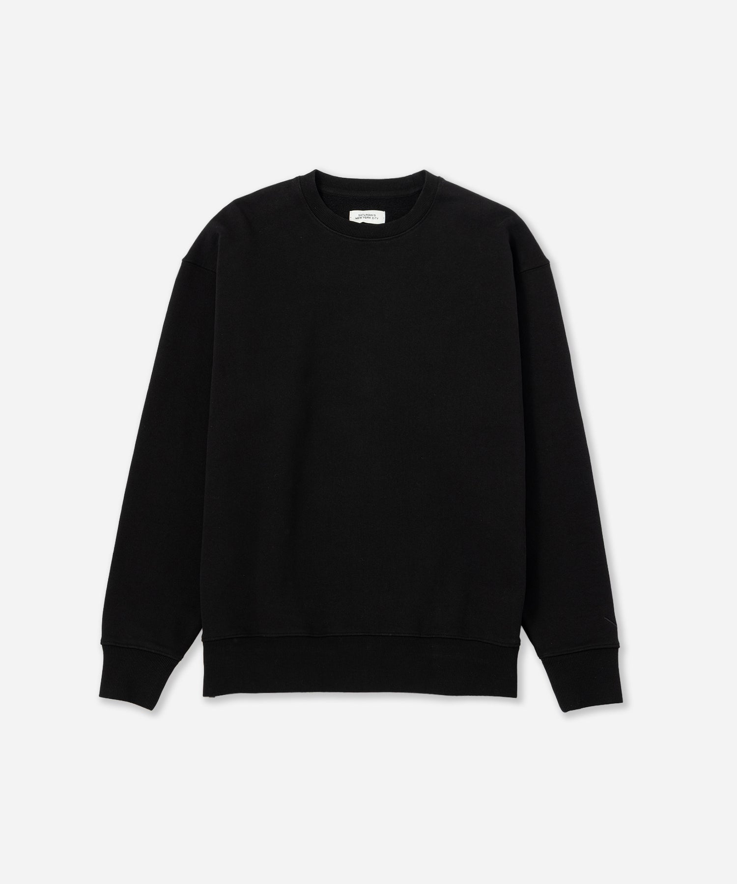 Saturdays NYC Bowery International Crew Sweatshirt in Black