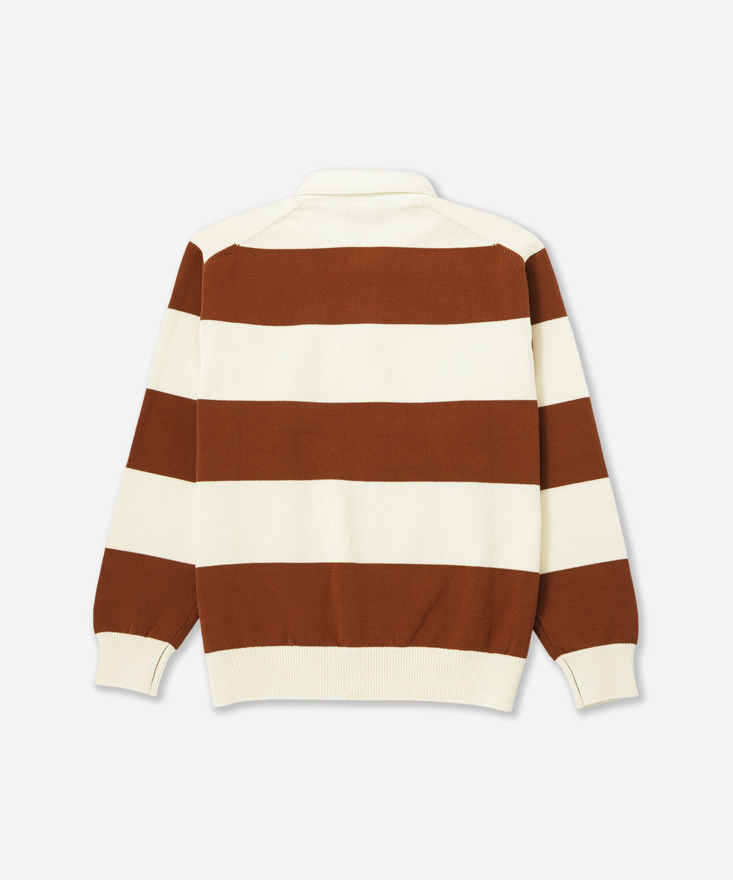 Saturdays NYC Rugger Polo Sweater in Brick