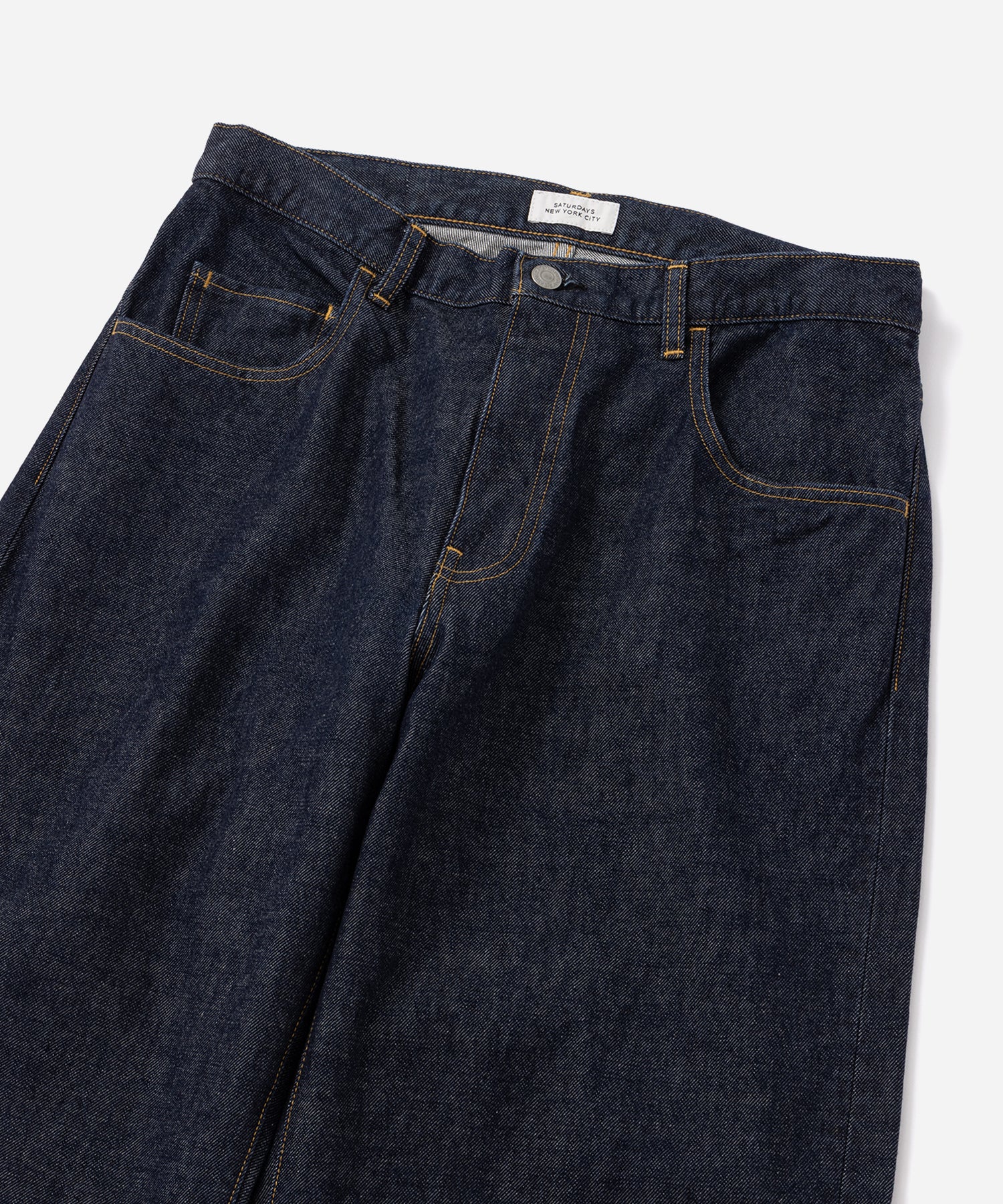 Takeru Relaxed Rinsed Denim Pant