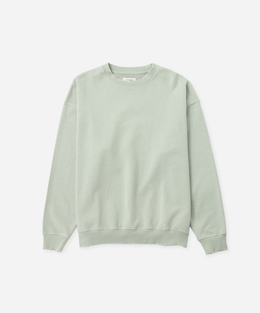 Bowery Garment Dyed Slash Sweatshirt
