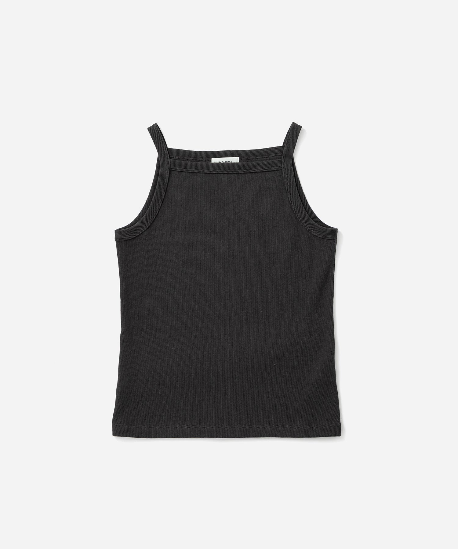 Saturdays NYC Lara Tank Top in Charcoal