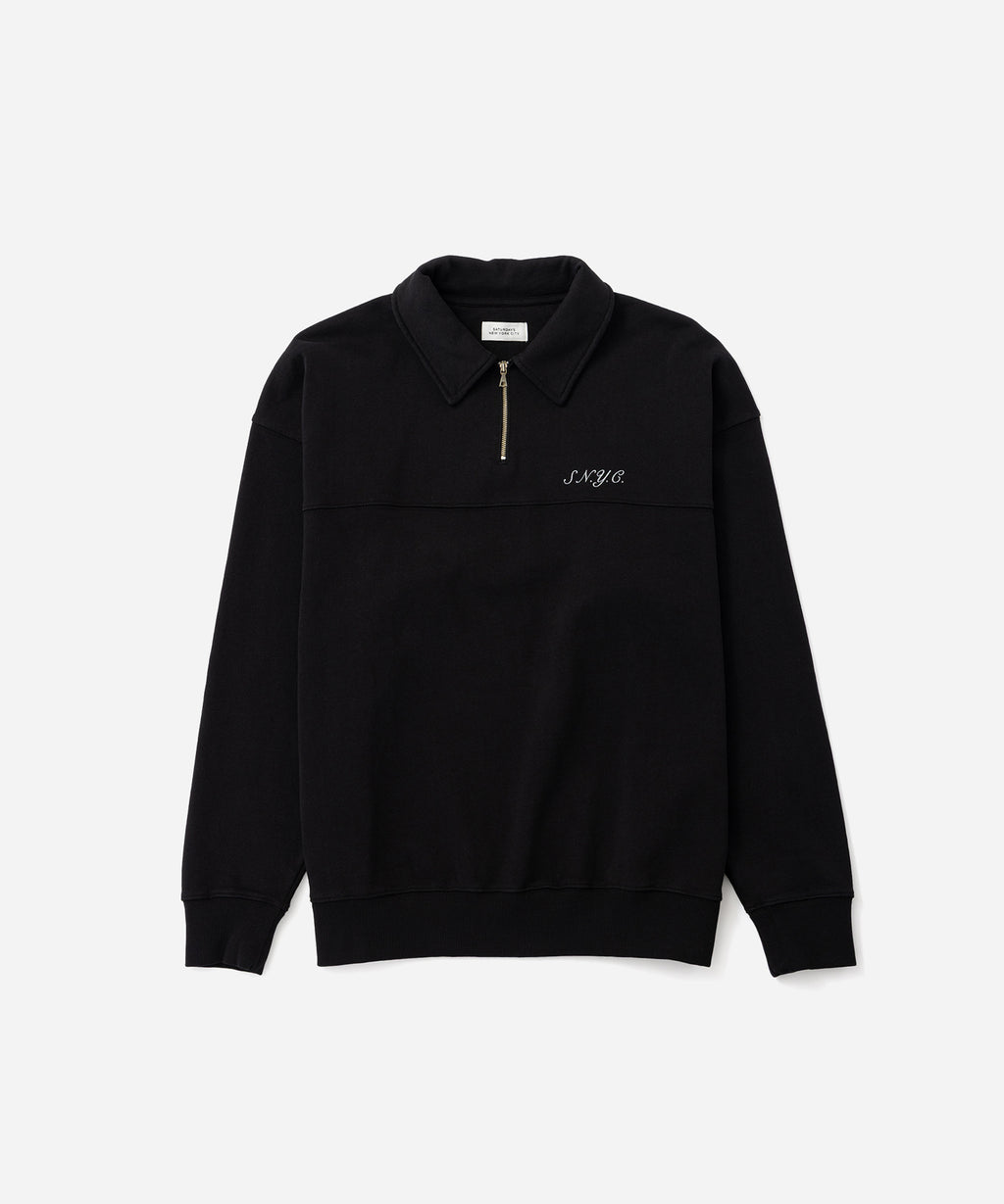 Mott Relaxed Quarter Zip Sweatshirt