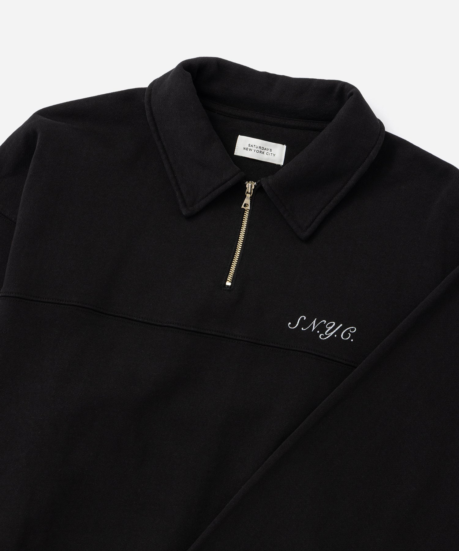 Mott Relaxed Quarter Zip Sweatshirt