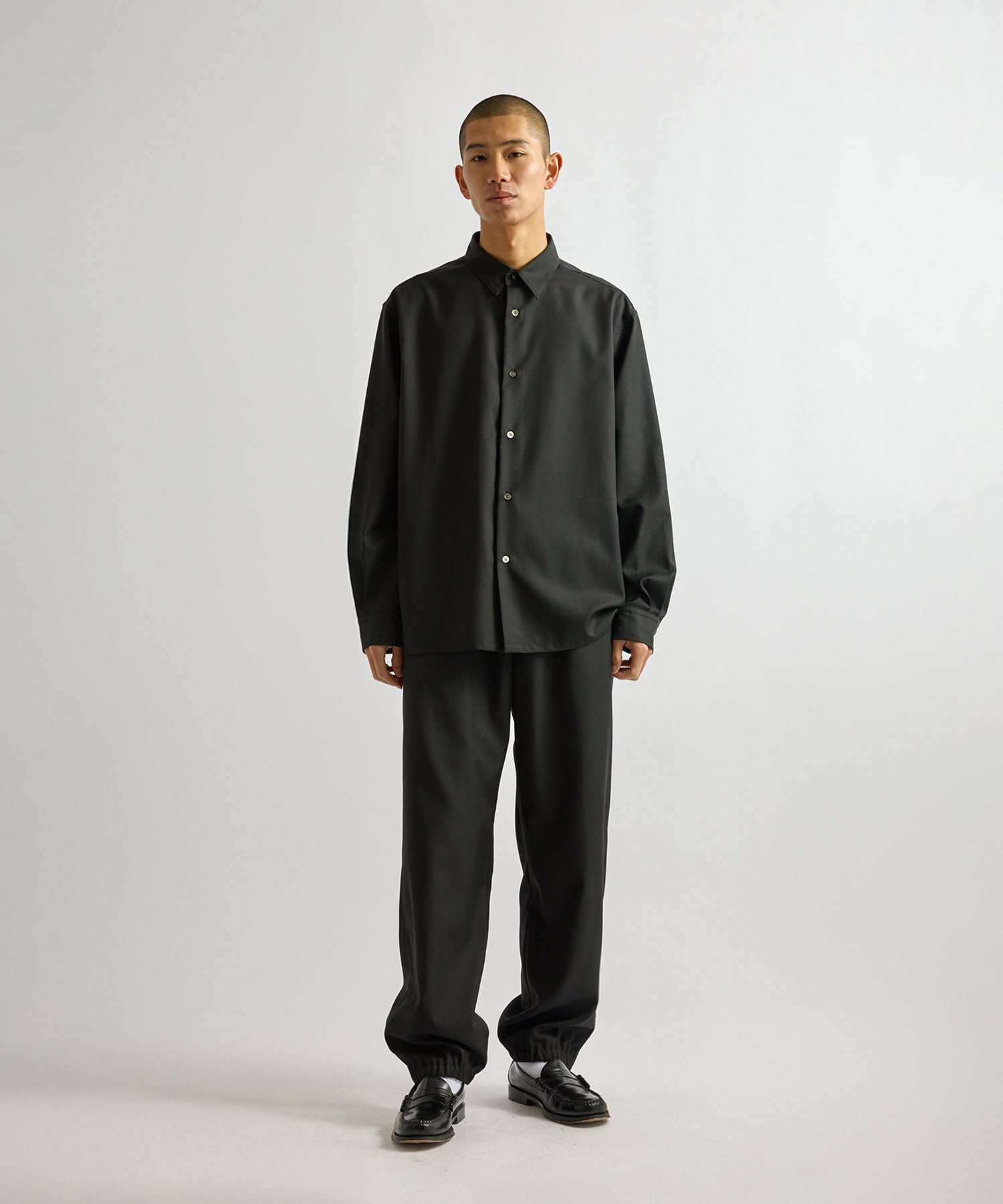 Kenmare Tropical Wool Long Sleeve Shirt