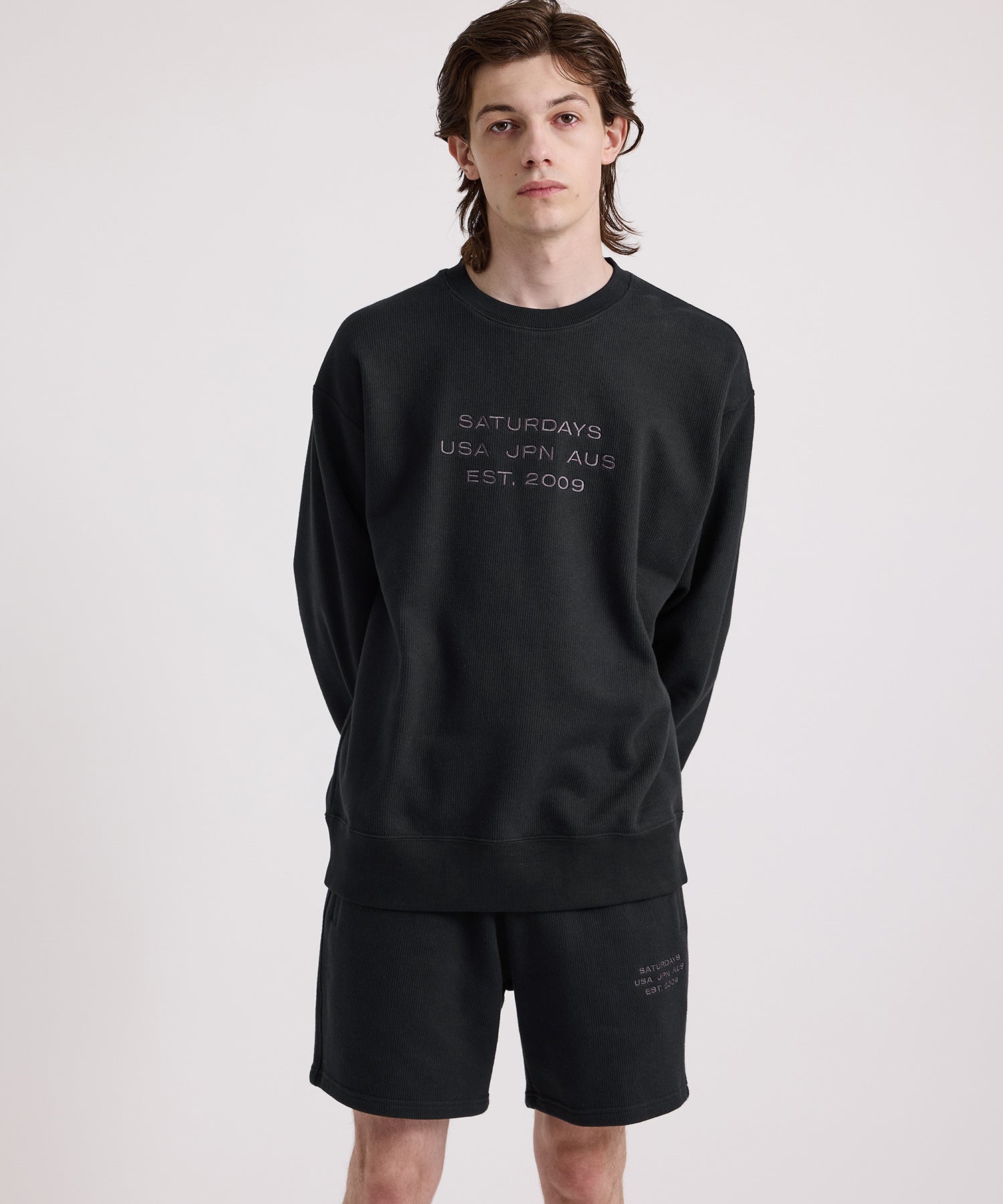 Bowery Dobby Weave International Sweatshirt