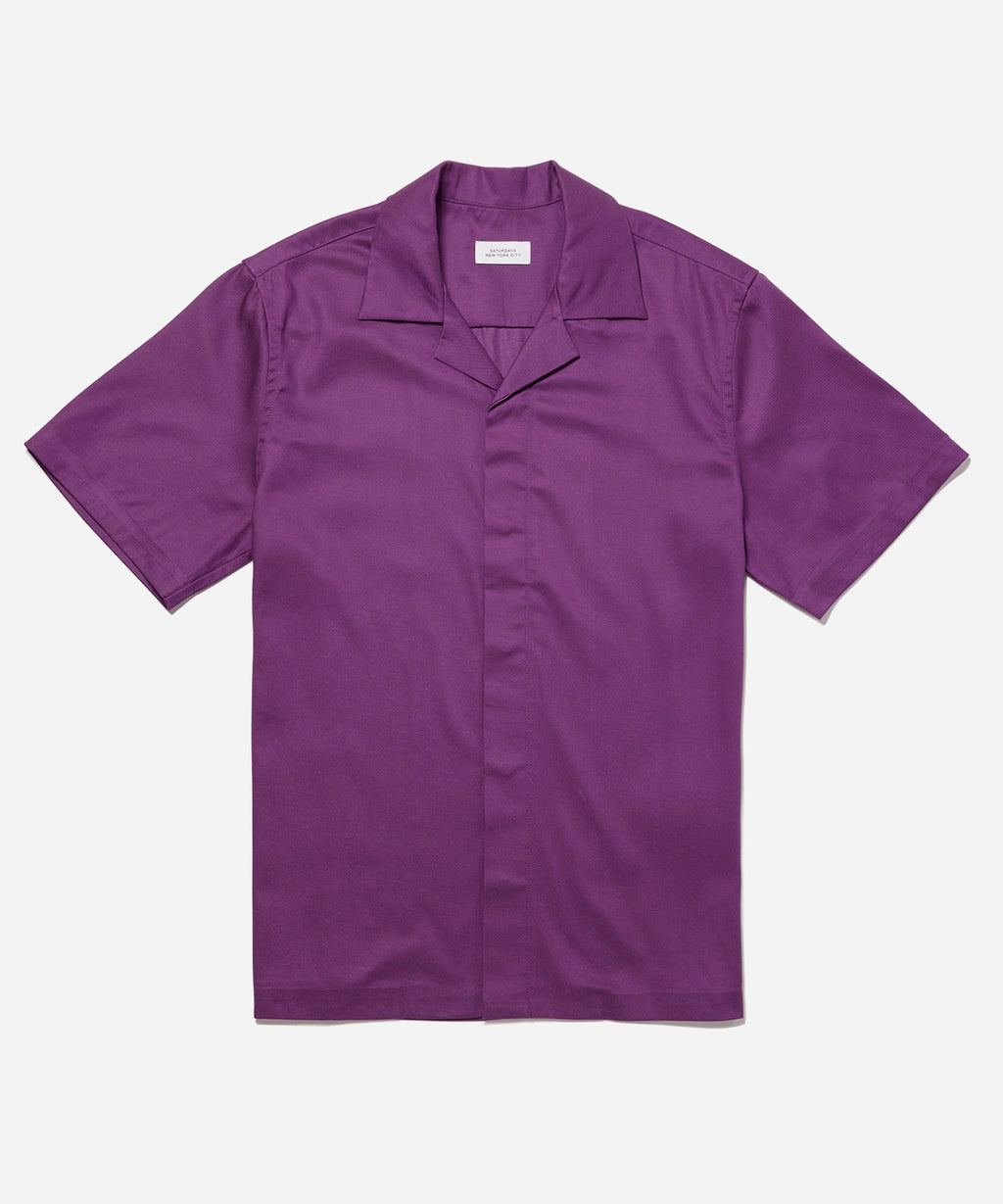 トップス Steven Alan MONTI BOX CAMP COLLAR SHIRT Steven Alan（スティーブンアラン）の「＜Steven Alan＞MONTI