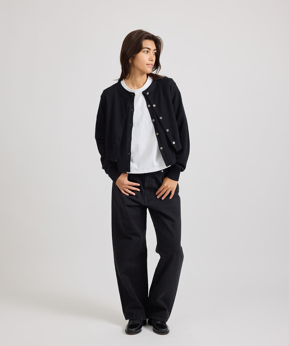 Halle Double Layer Cardigan | Saturdays NYC