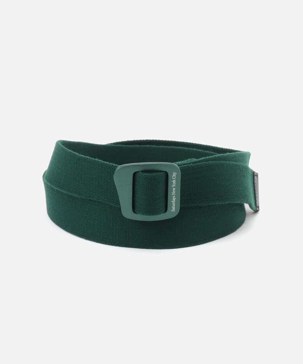 Saturdays NYC Aluminum Belt in Green