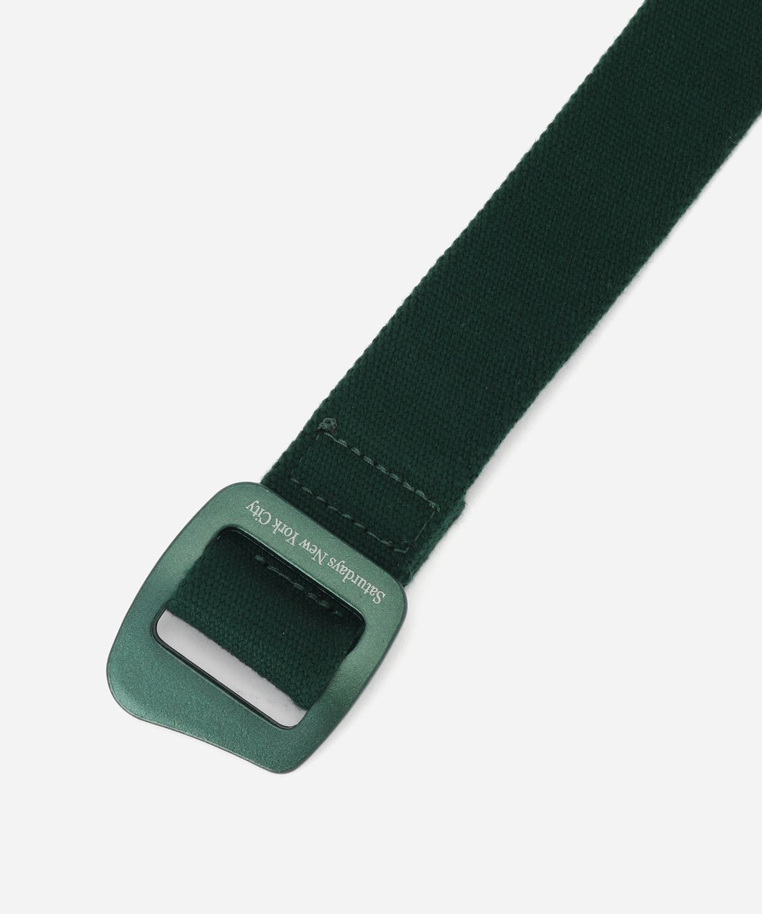 Saturdays NYC Aluminum Belt in Green
