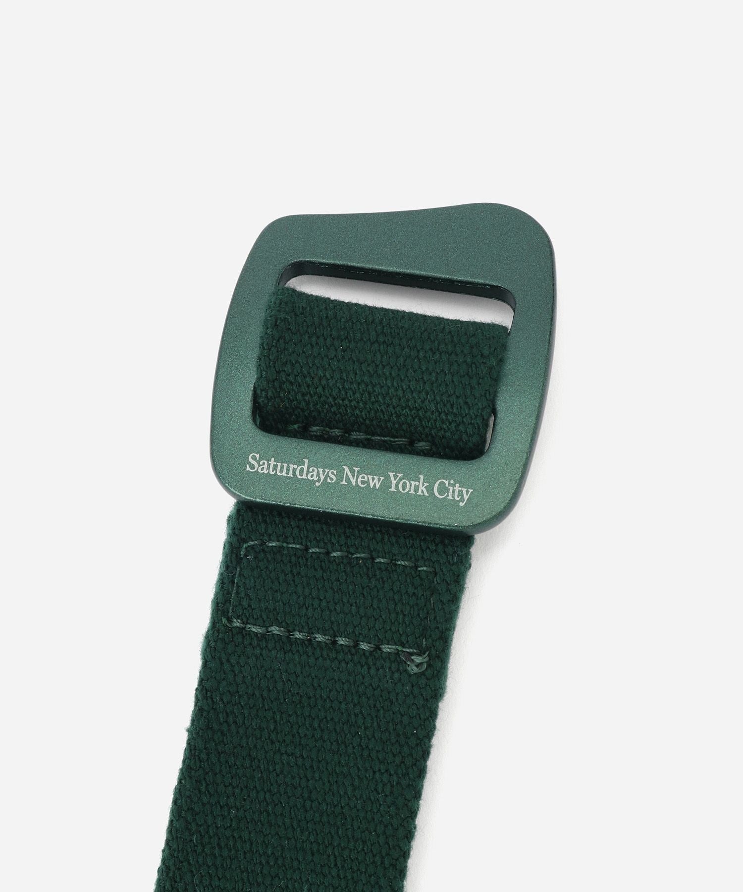Saturdays NYC Aluminum Belt in Green