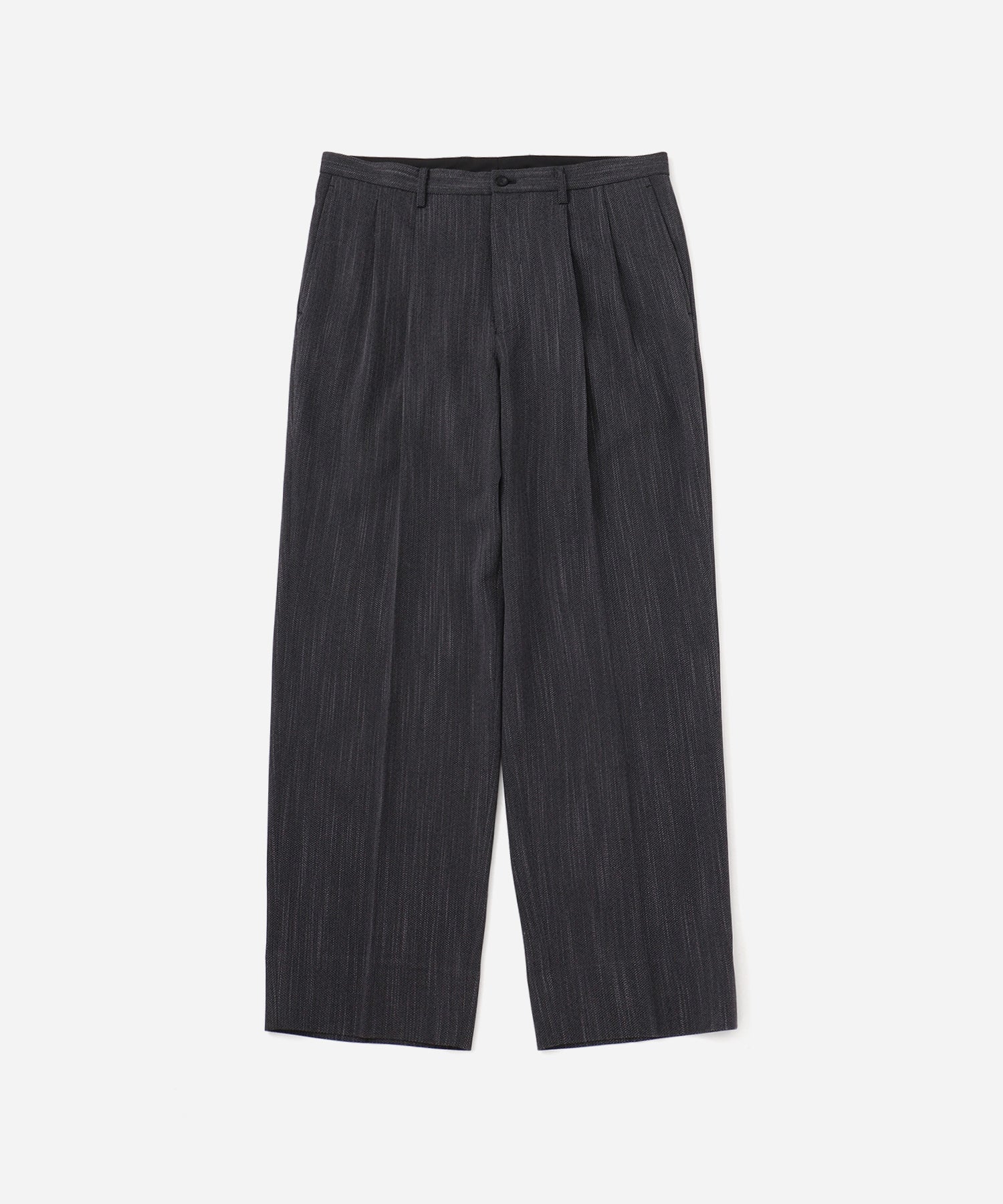 George Tweed Two Tuck Pant