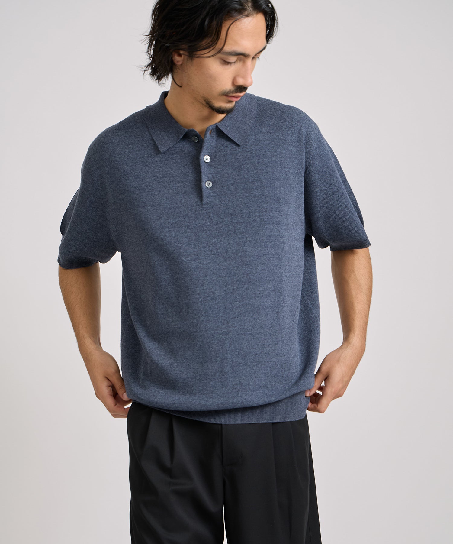 Jahmad Linen Knit Polo | Saturdays NYC Jahmad Linen Knit Polo | Saturdays NYC