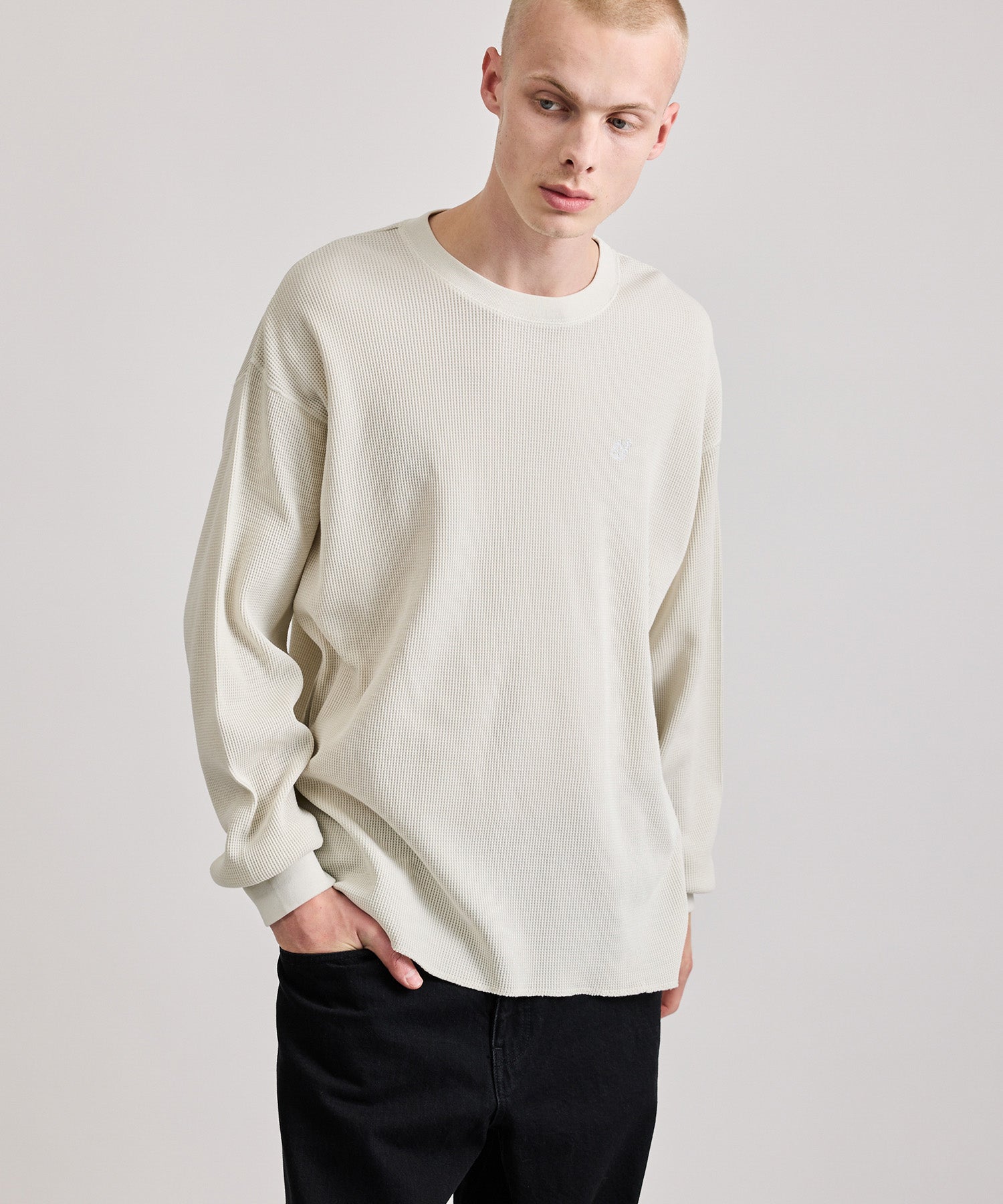 SNYC Pigment Dyed Waffle Top