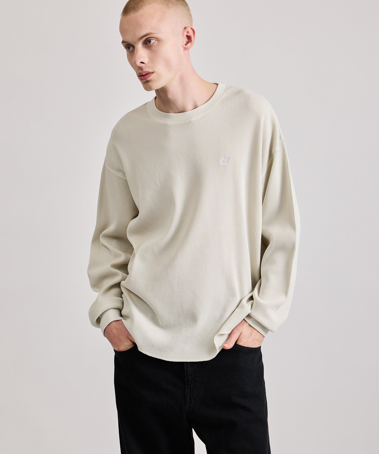 SNYC Pigment Dyed Waffle Top | Saturdays NYC
