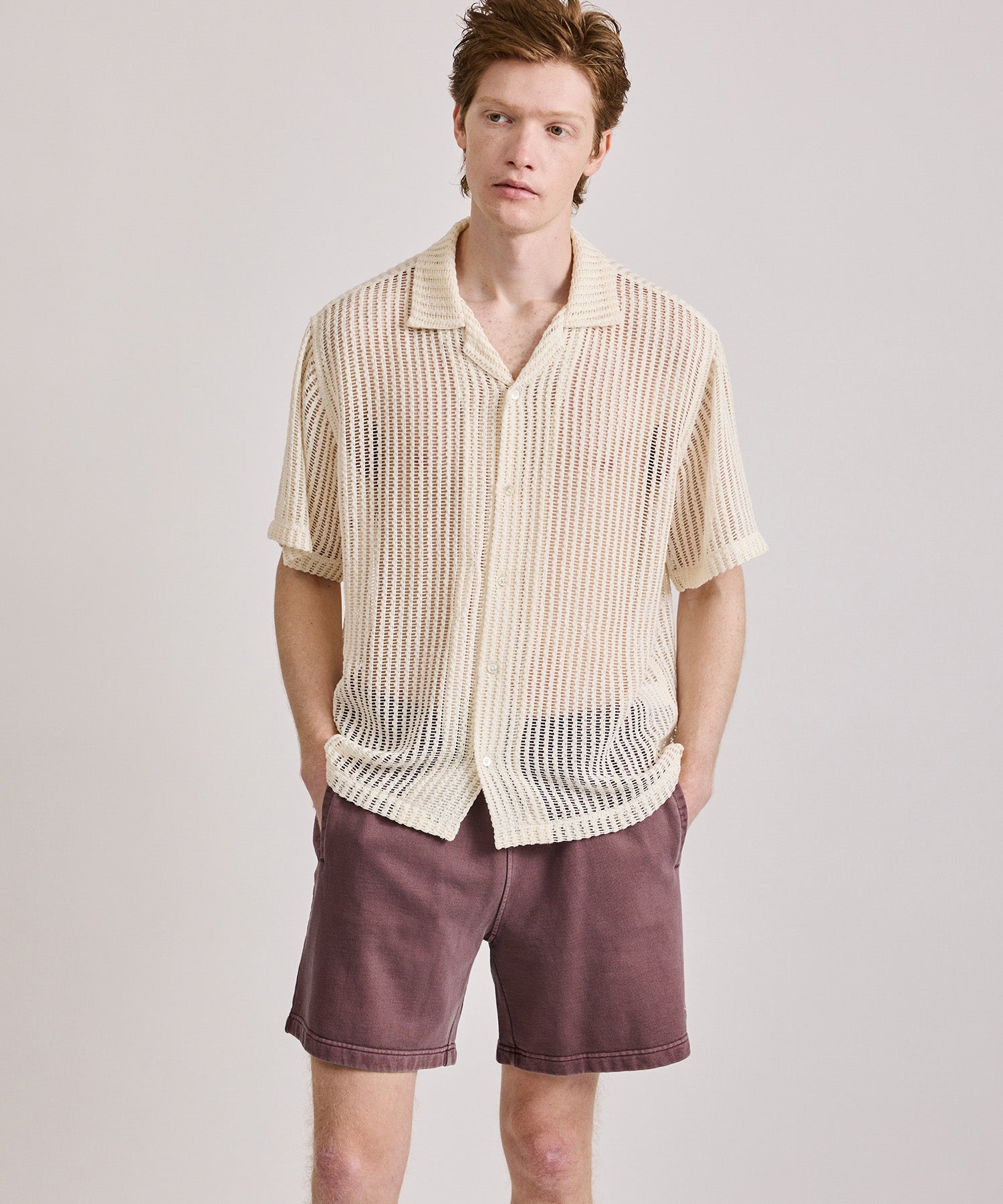 SATURDAYS NEW YORK 半袖シャツ CantyCottonLace Canty Cotton Lace SS Shirt | Saturdays NYC