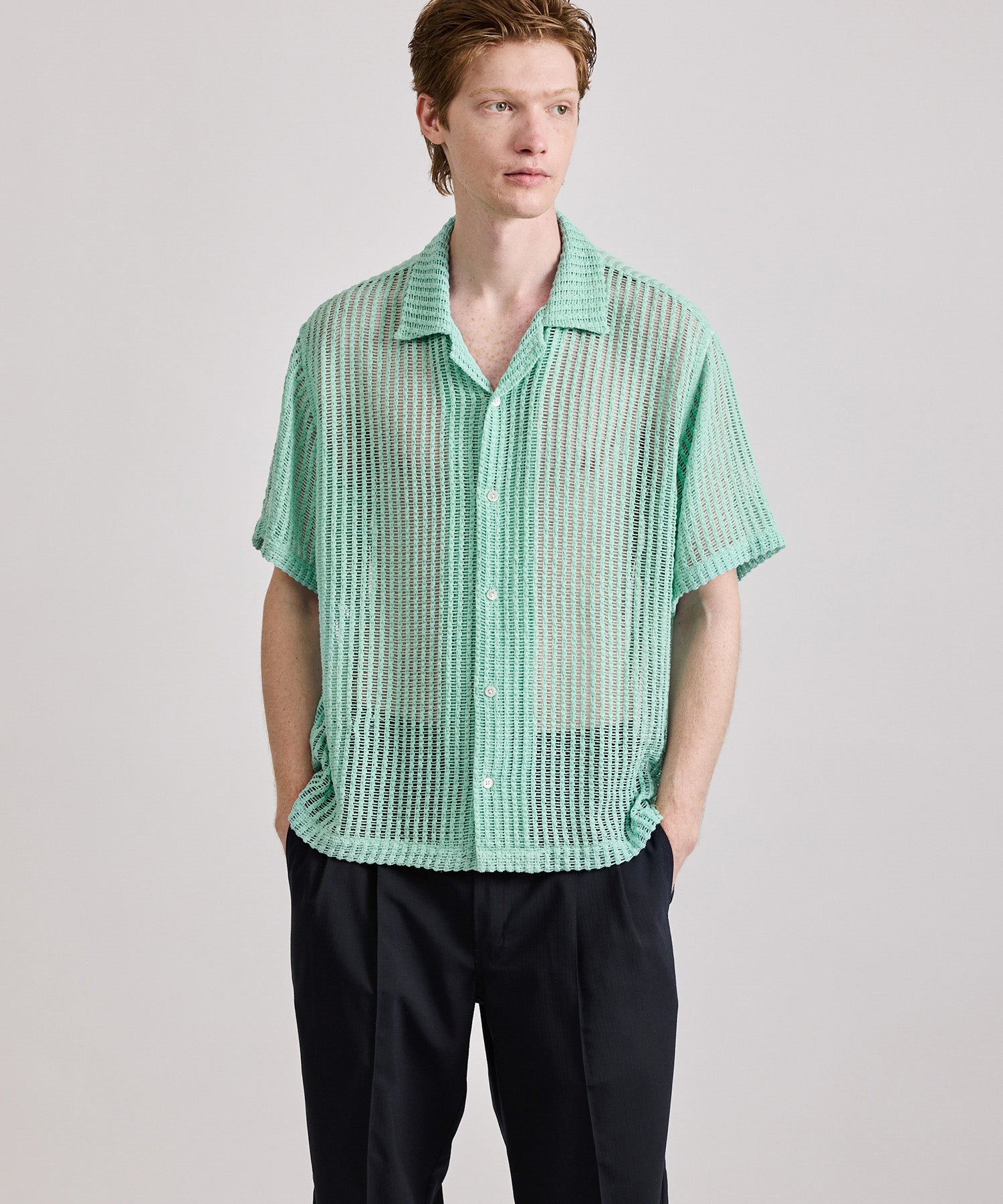 Canty Lace SS Shirt | Saturdays NYC