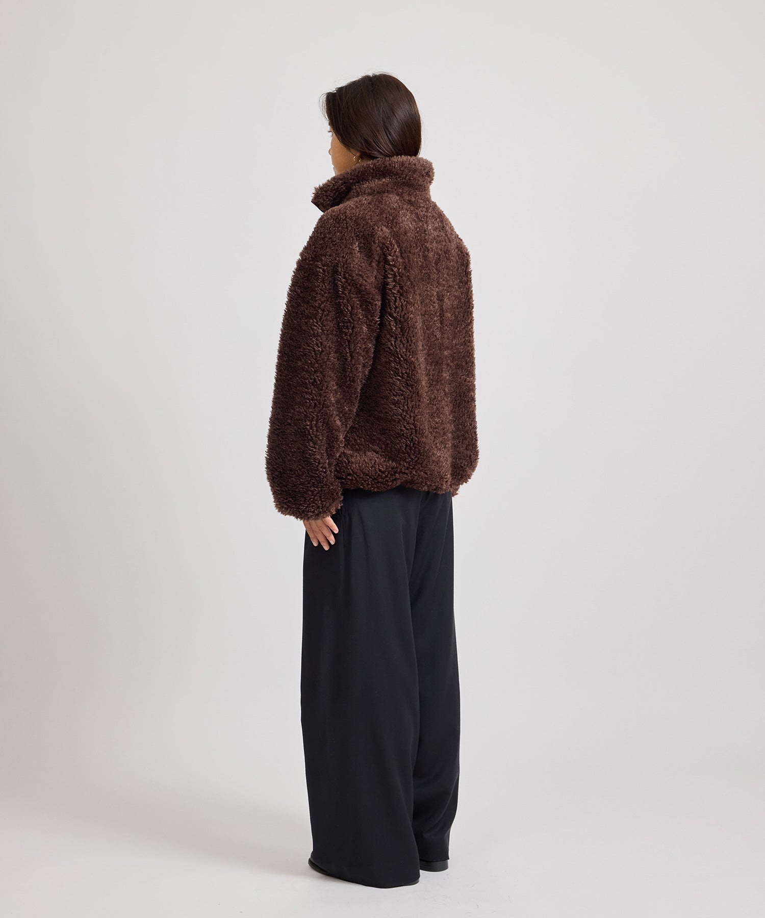 Alessia Boa Fleece Blouson