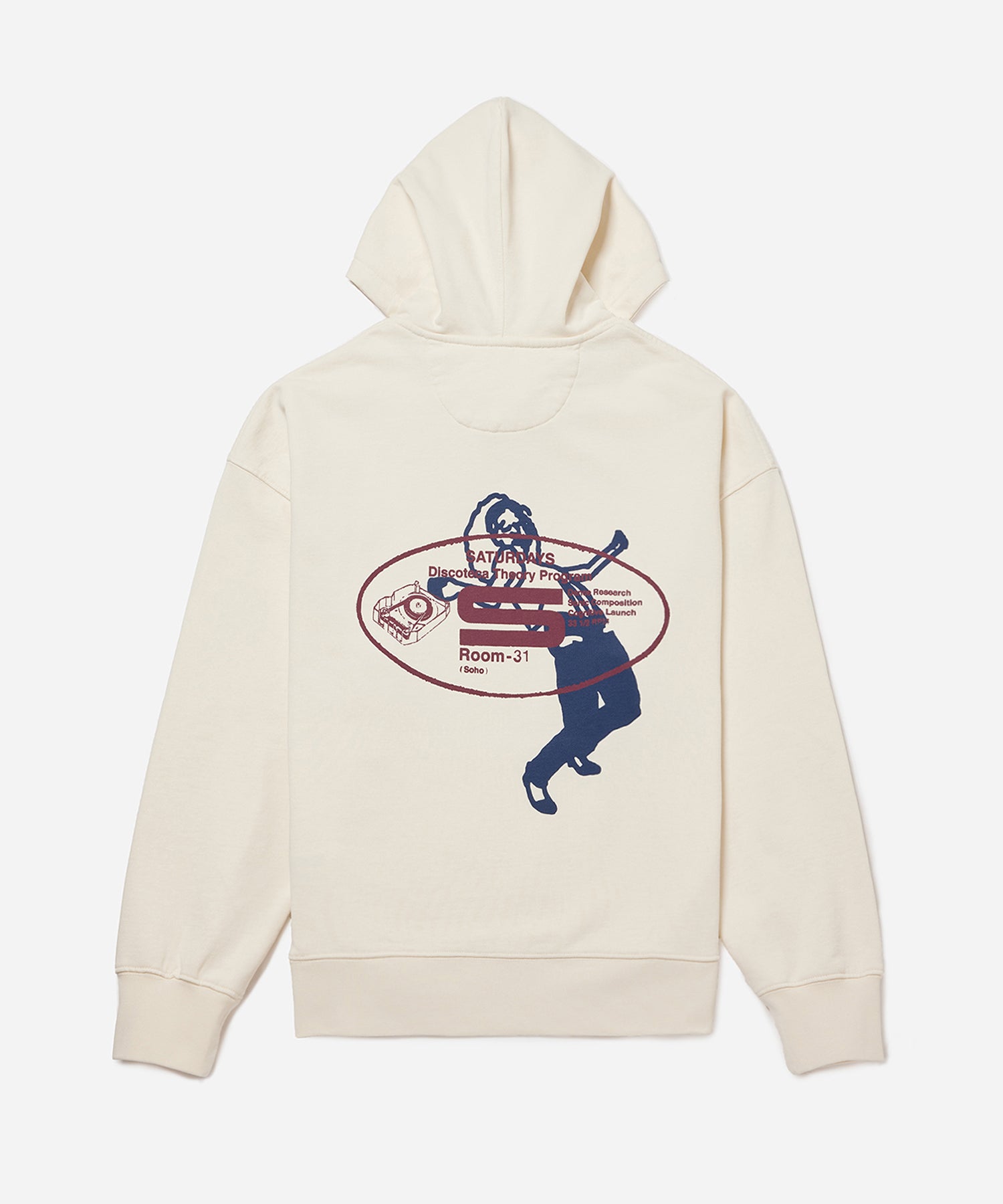 【SATIIIZ】Atefo Over New York hoodie Mesh Knit Hoodie | Saturdays NYC