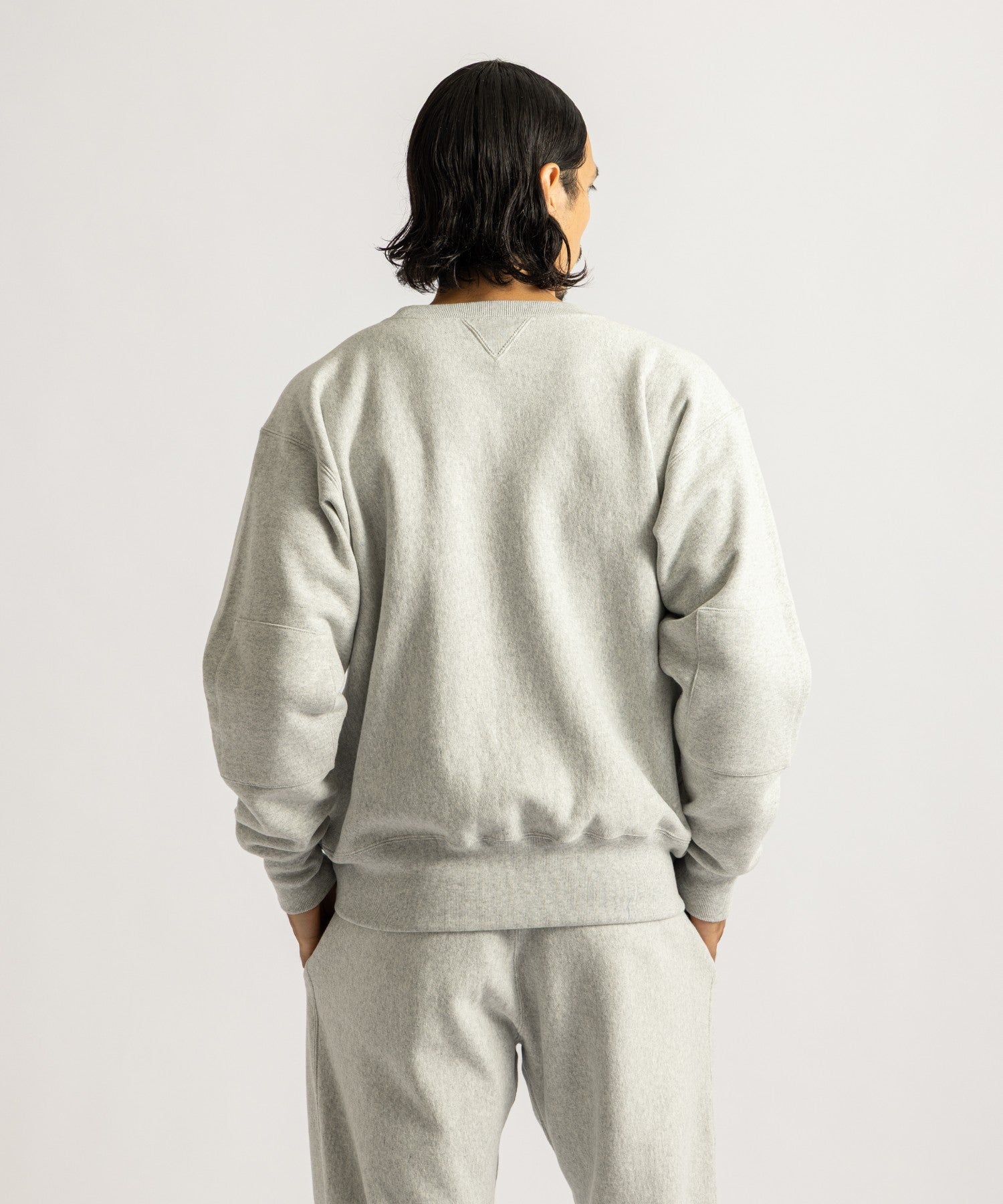 Champion for Saturdays Crewneck Sweatshirt in Gray