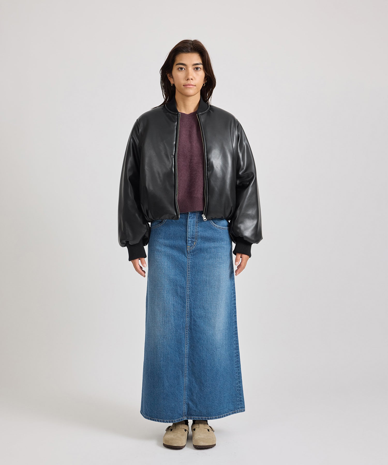Dorothy Cropped Bomber Jacket