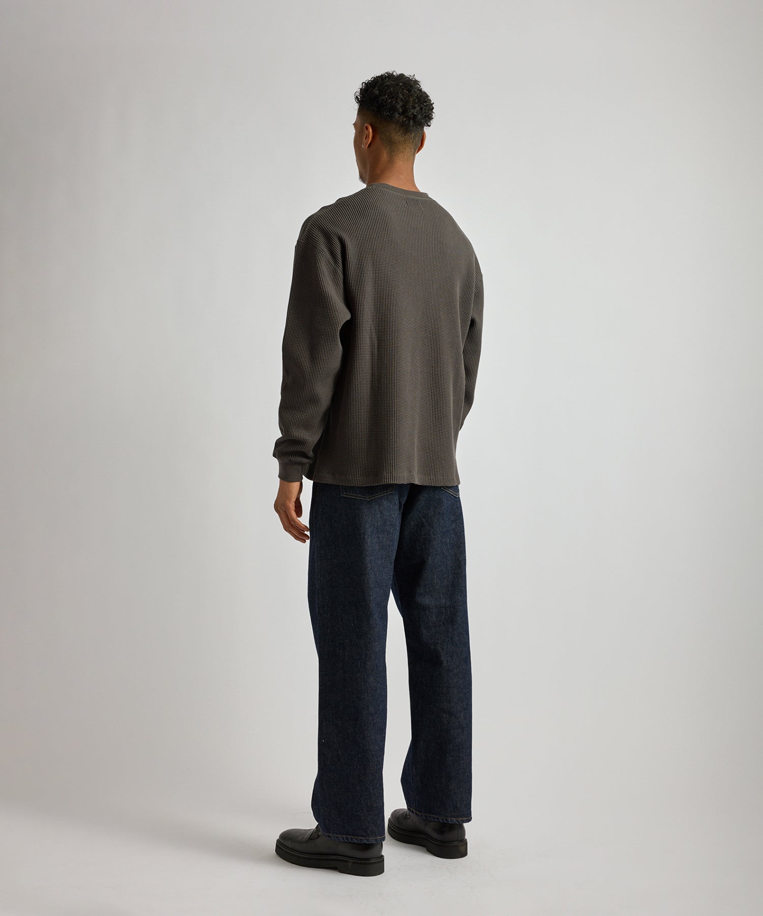 Alex Heavy Waffle Relaxed Top
