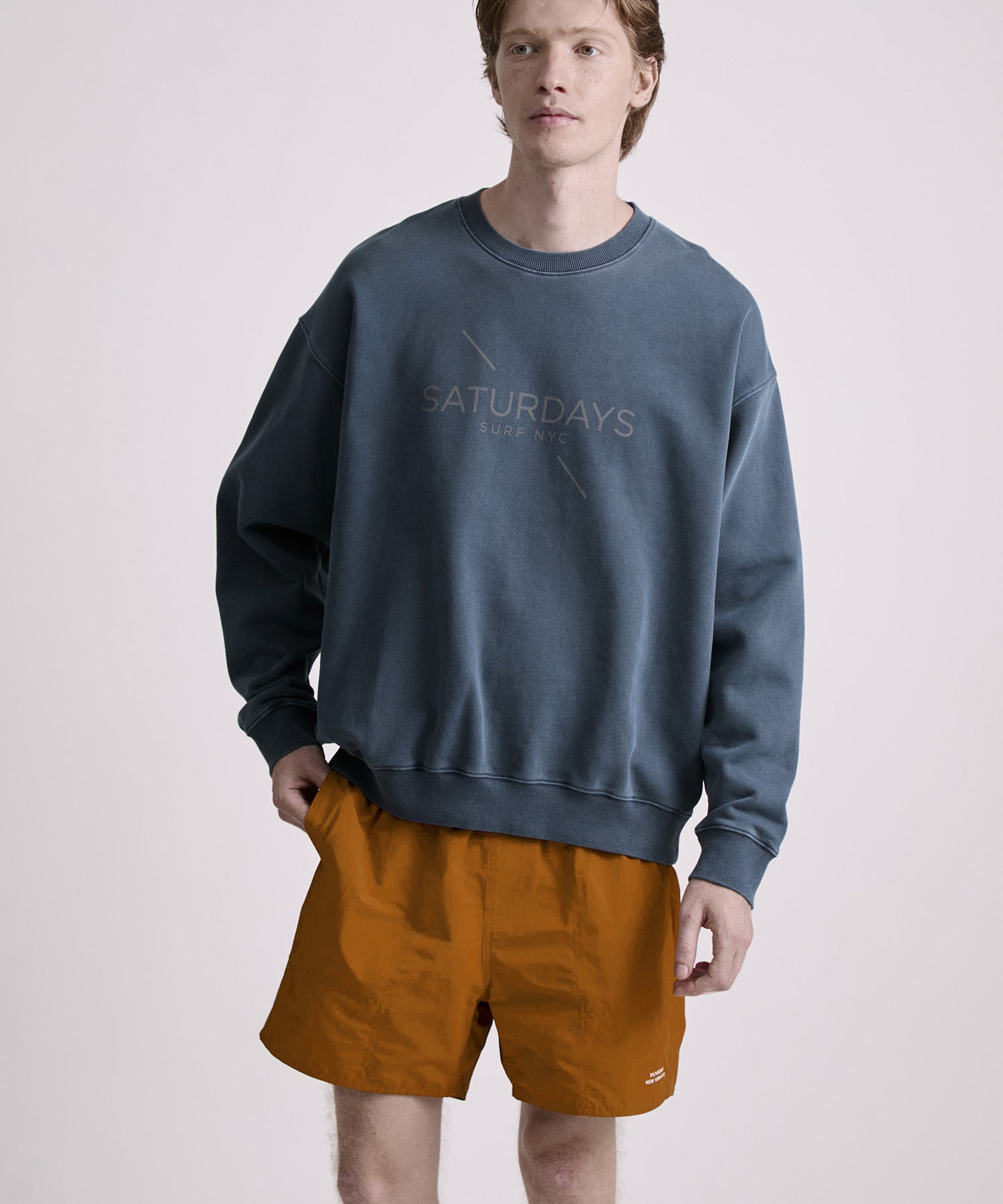 Bowery Pigment Dye Surf Sweatshirt