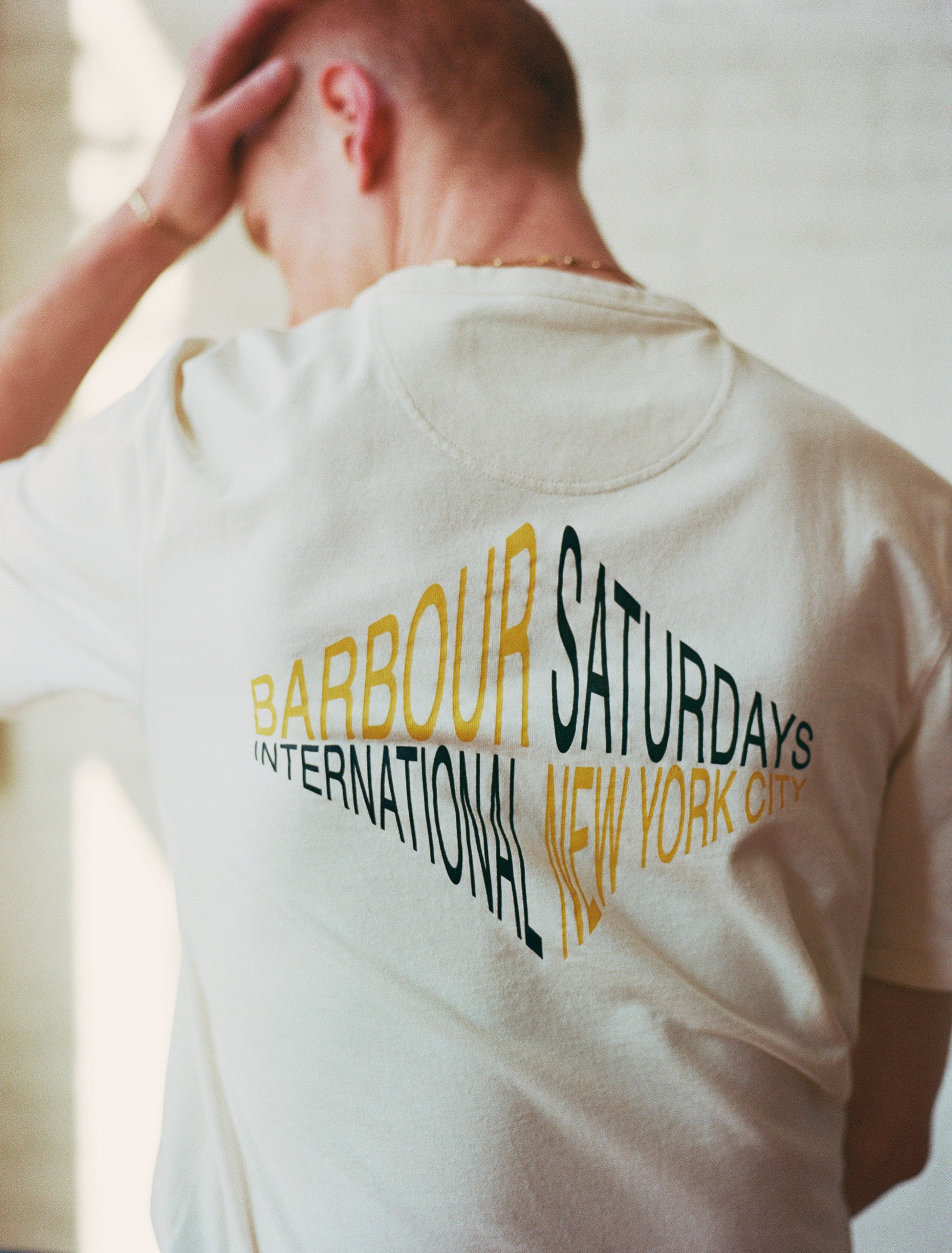 SATURDAYS NYC Barbour バブアー Graphic Sweatshirt スウェット Barbour x SNYC Graphic Sweatshirt | Saturdays NYC
