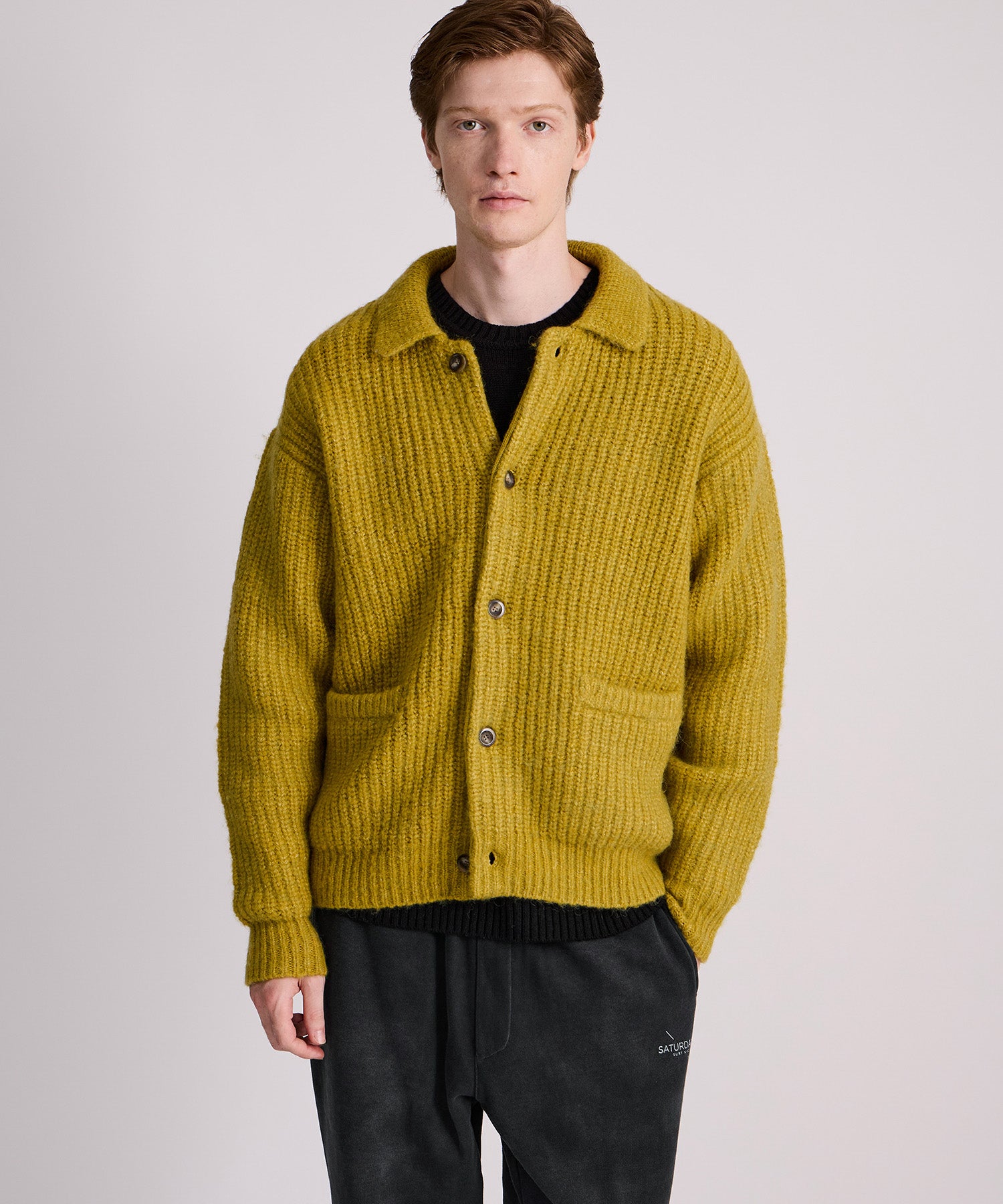 Jahmad Long Sleeve Cardigan | Saturdays NYC