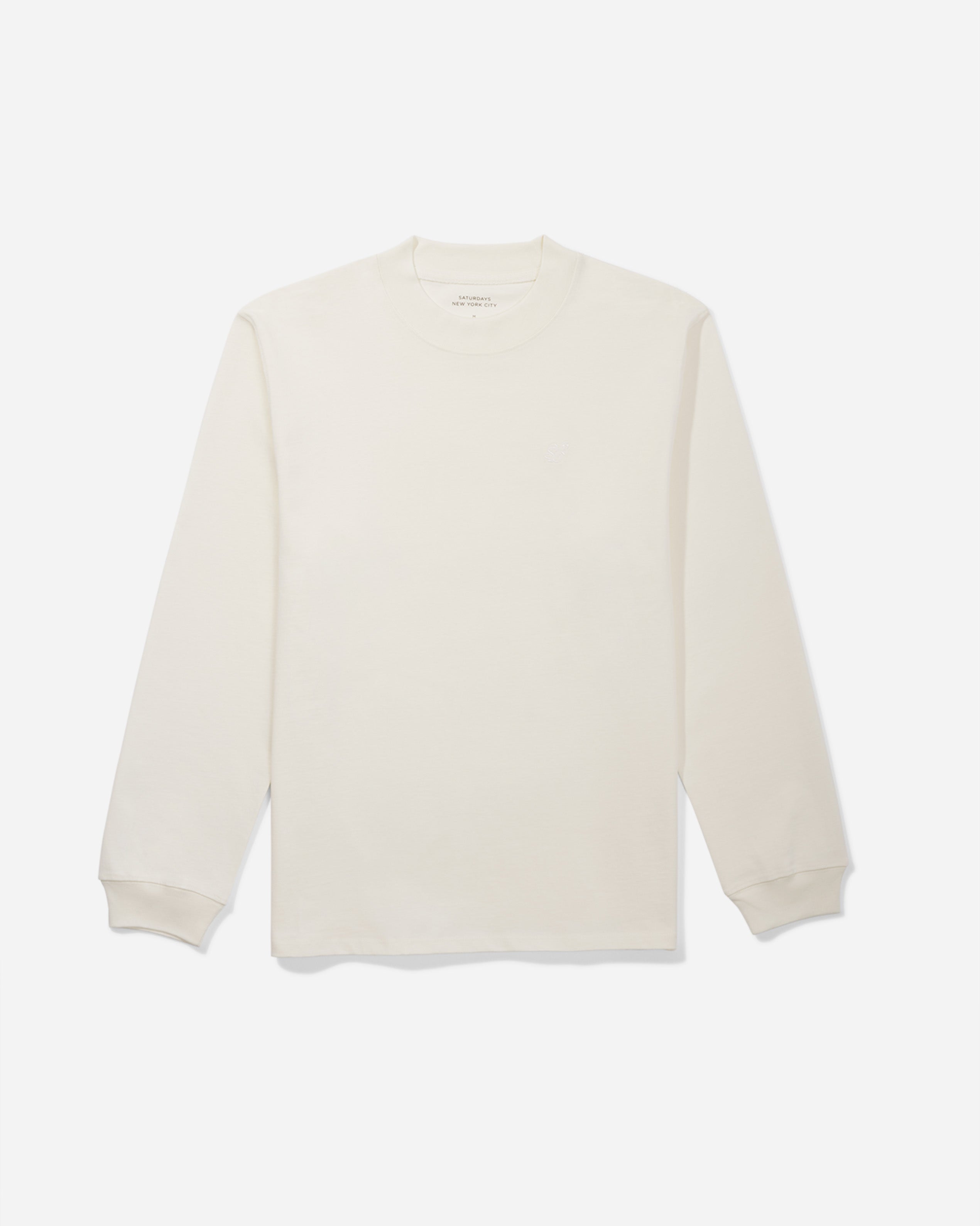Dekalb Heavyweight Mockneck Long Sleeve Tee | Saturdays NYC