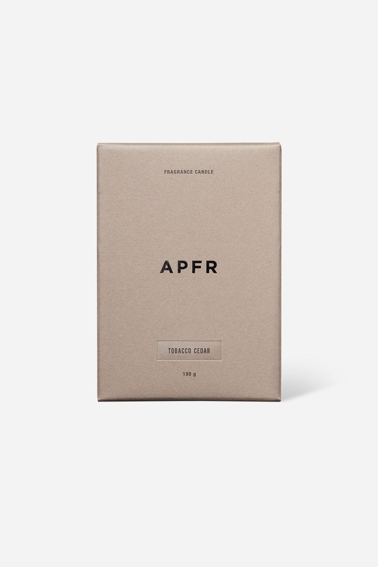Fragrance Candle - Tobacco Cedar