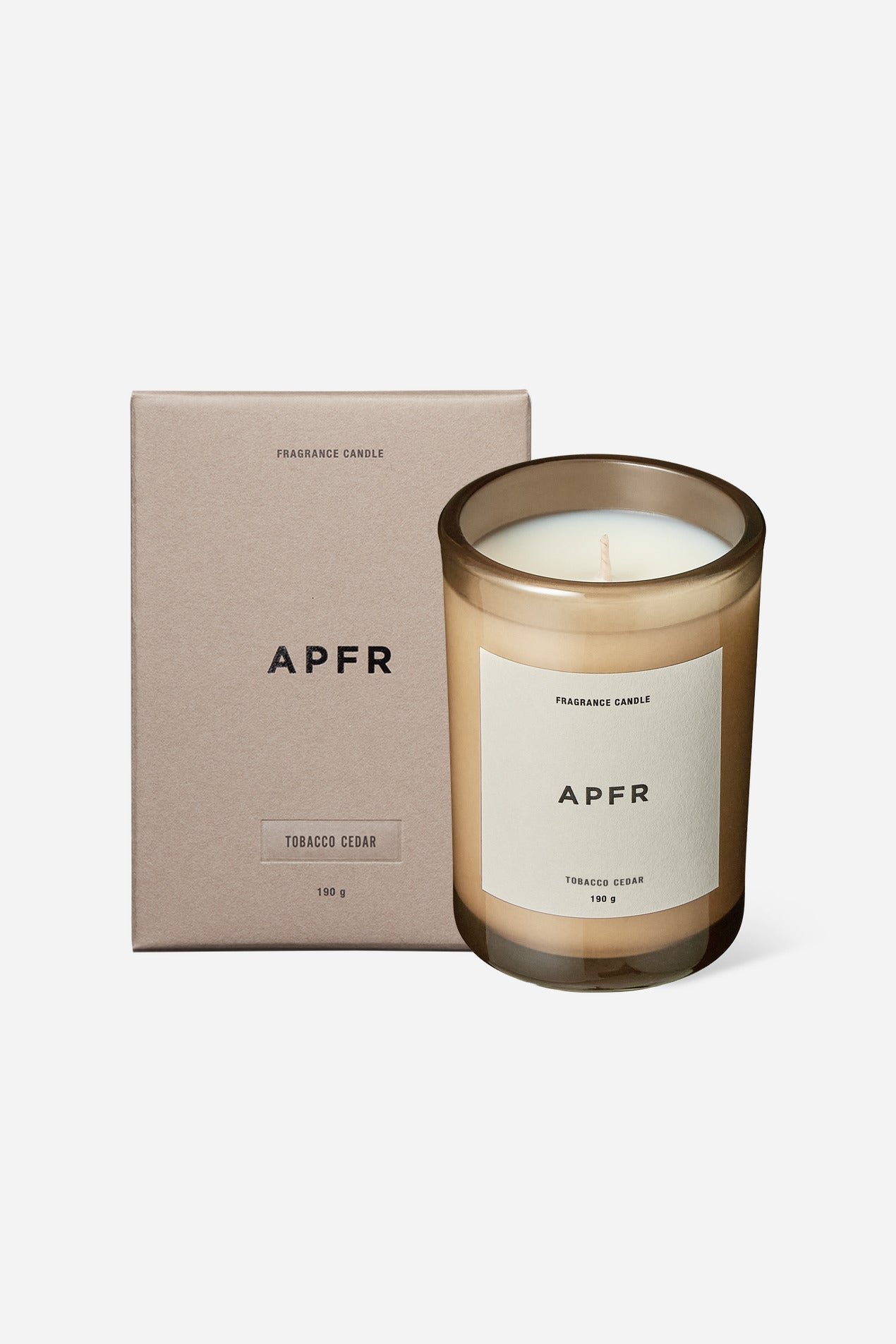 Fragrance Candle - Tobacco Cedar