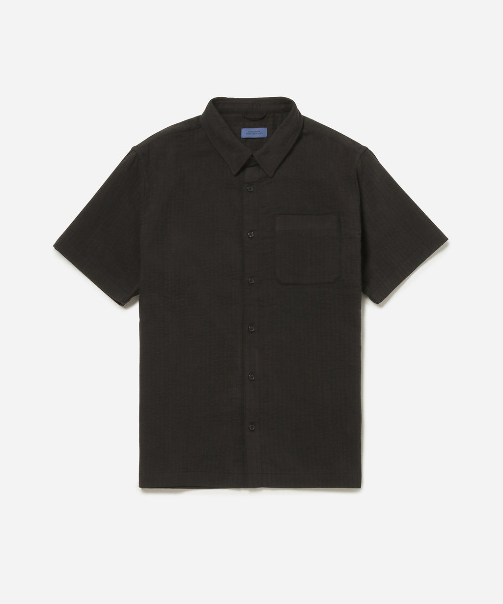 【海外限定】 Bruce Double NYC Saturdays | Shirt Sleeve Short Crinkle Layer トップス
