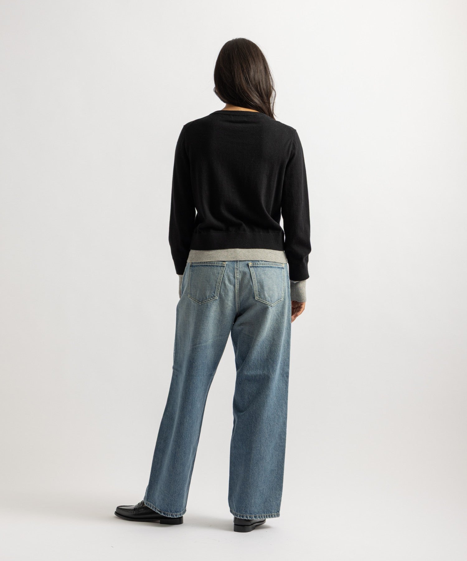Halle Double Layer Cardigan