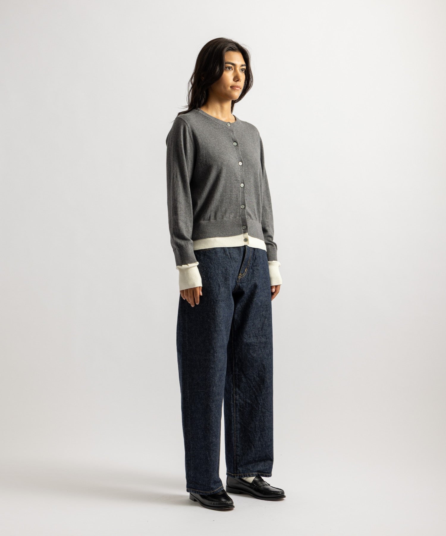 Halle Double Layer Cardigan