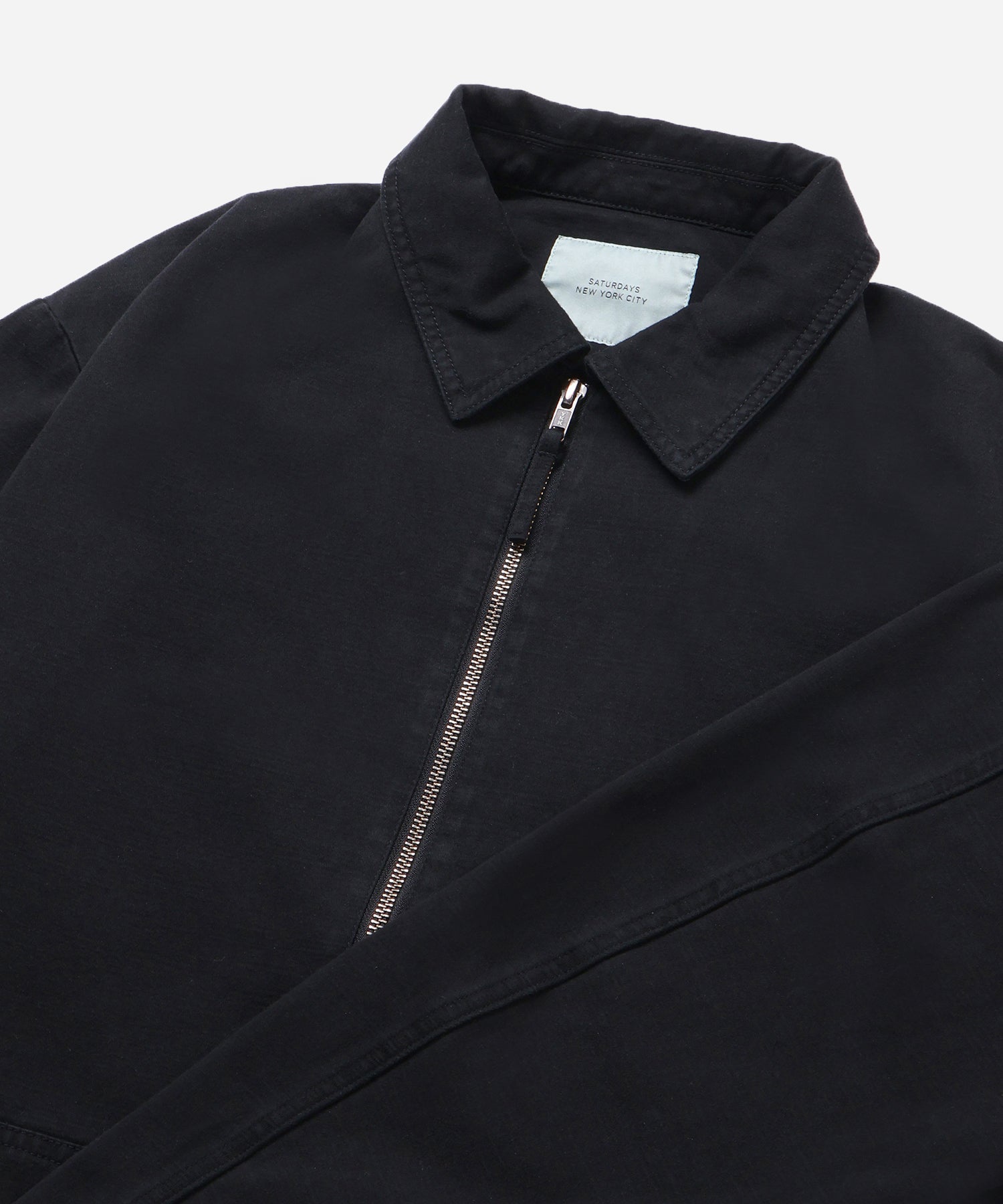Harrison Pigment Dyed Zip Jacket | Saturdays NYC