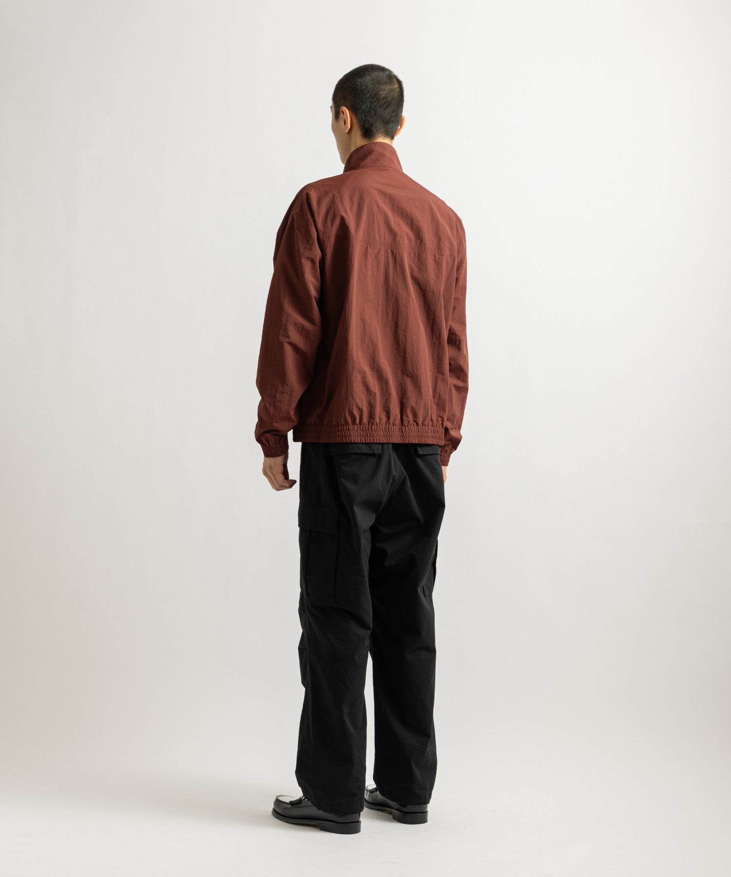 Saturdays NYC Everett International Training Jacket in Burgundy