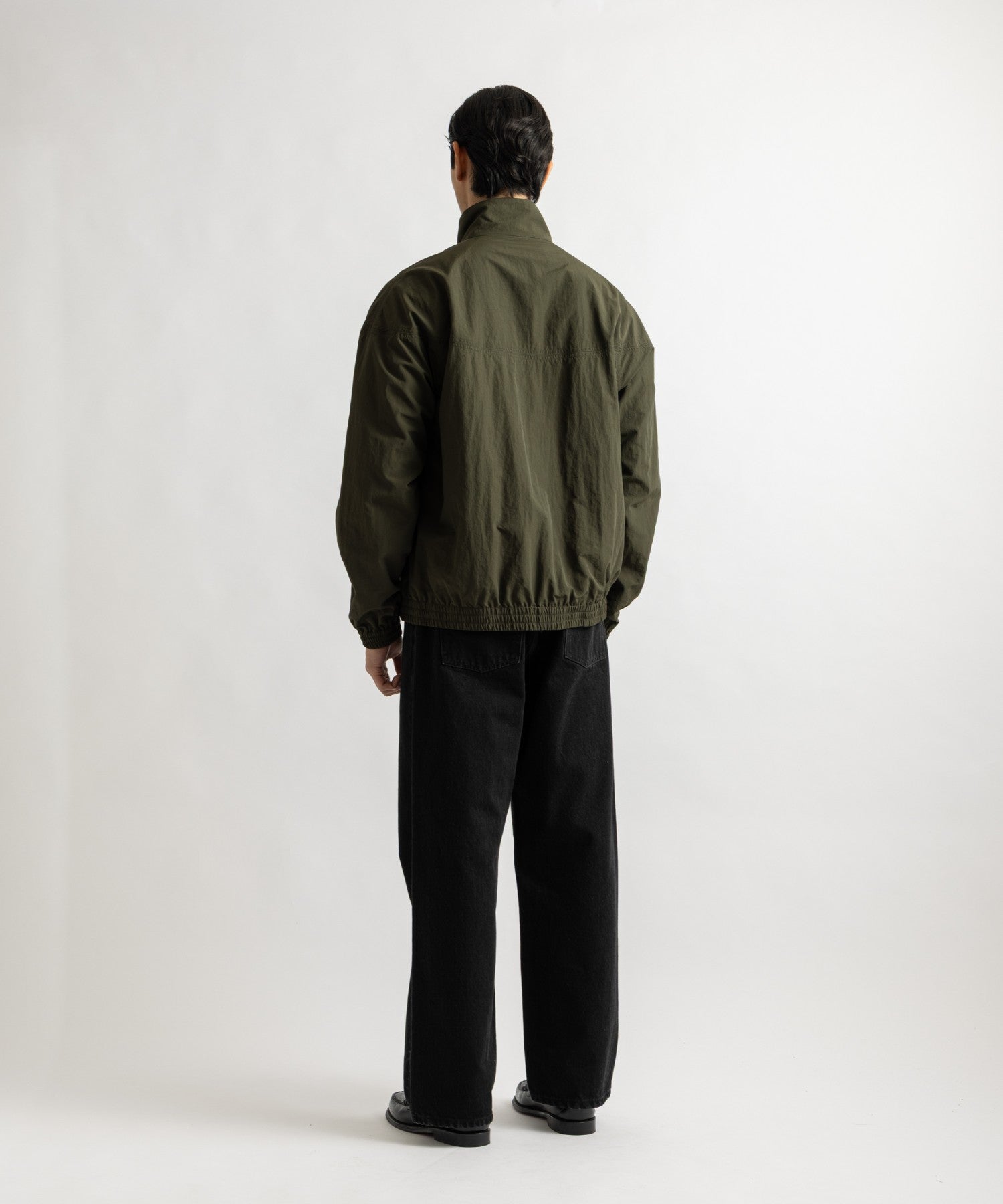 Saturdays NYC Everett International Training Jacket in Olive Green