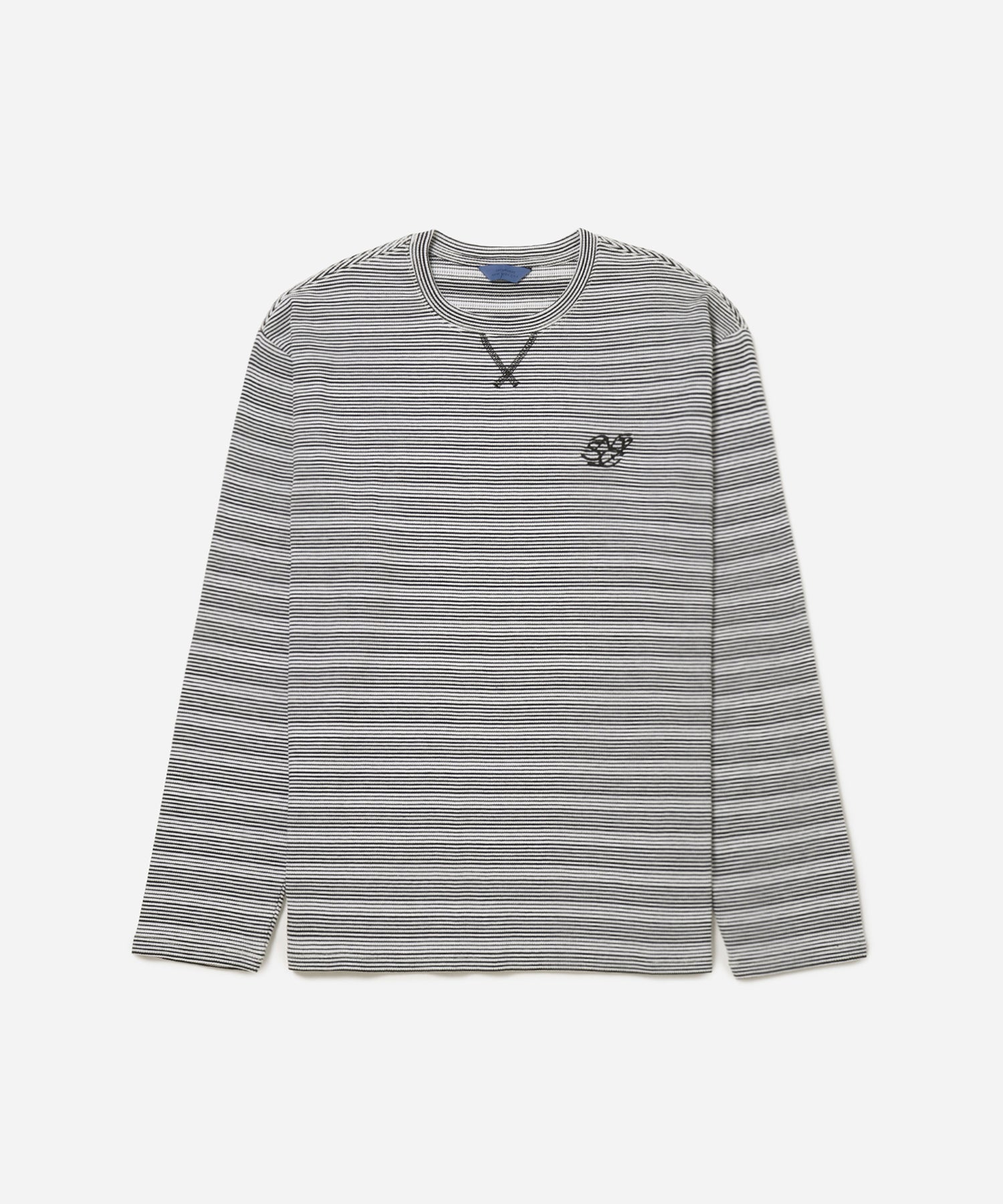 Saturdays NYC High Stretch Sweater スウェット Striped Waffle Relaxed LS Tee | Saturdays NYC